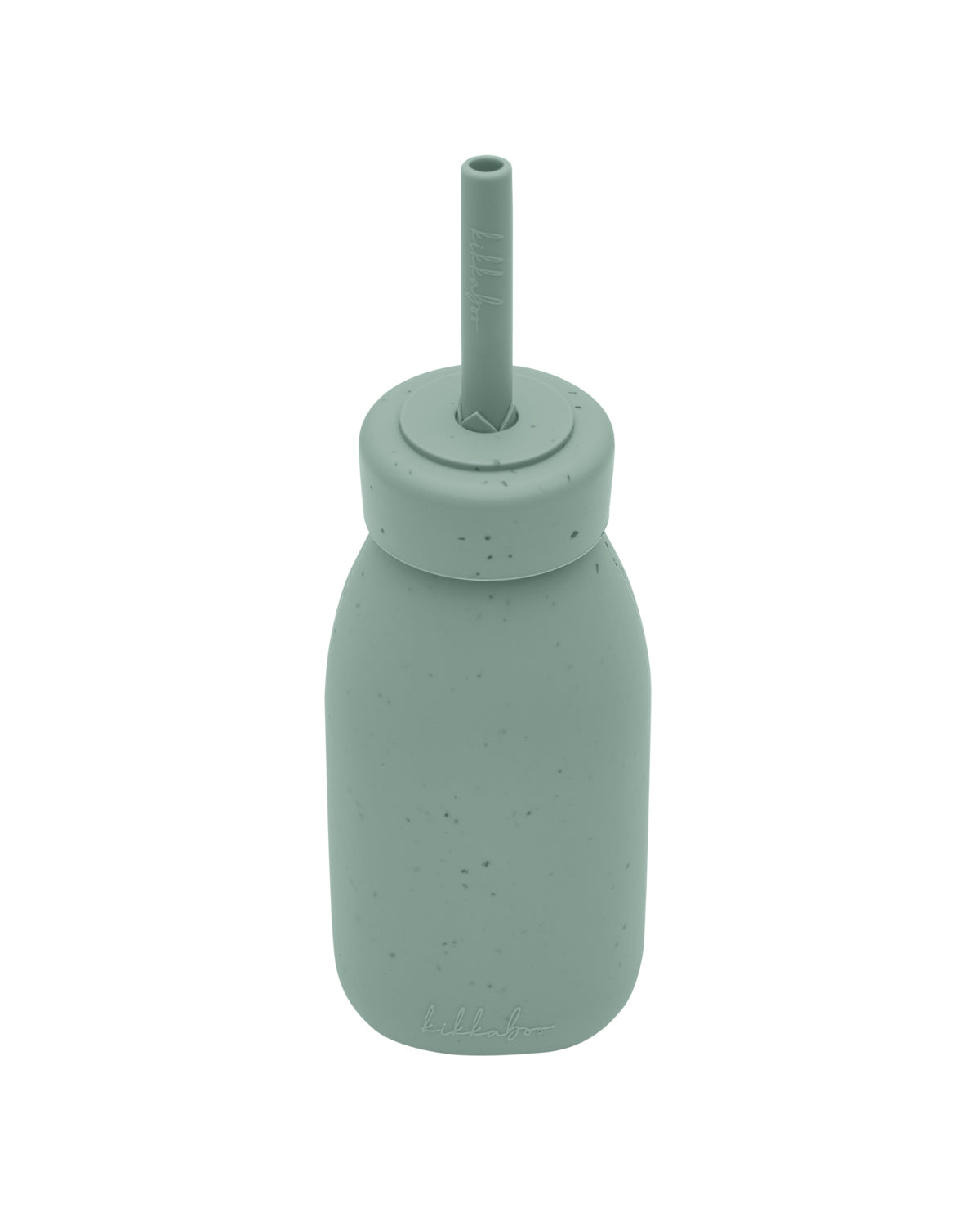 Шише със сламка Platinum Silicone Sage - снимка 2
