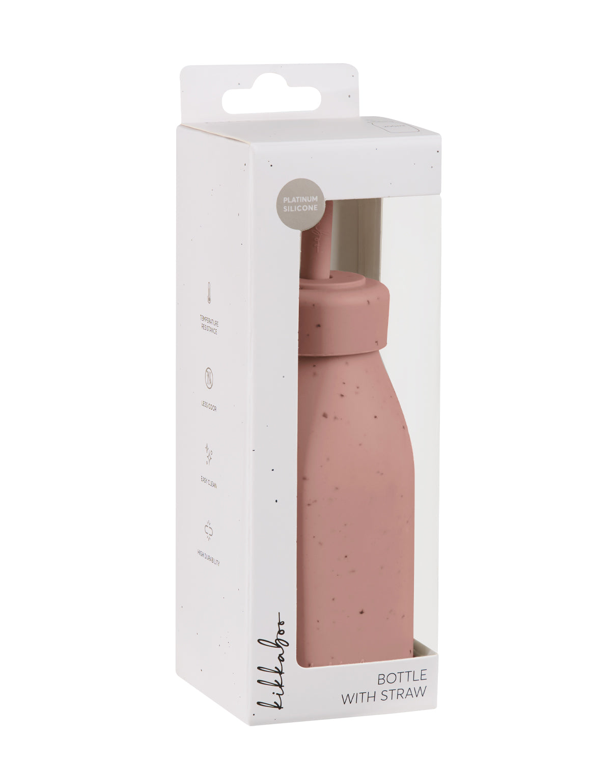 Шише със сламка Platinum Silicone Blush - снимка 4
