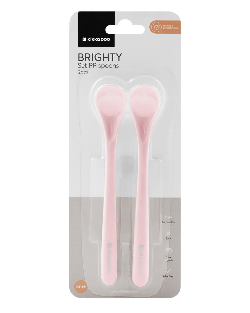 Сет РР лъжици 2 бр Brighty Pink - снимка 3