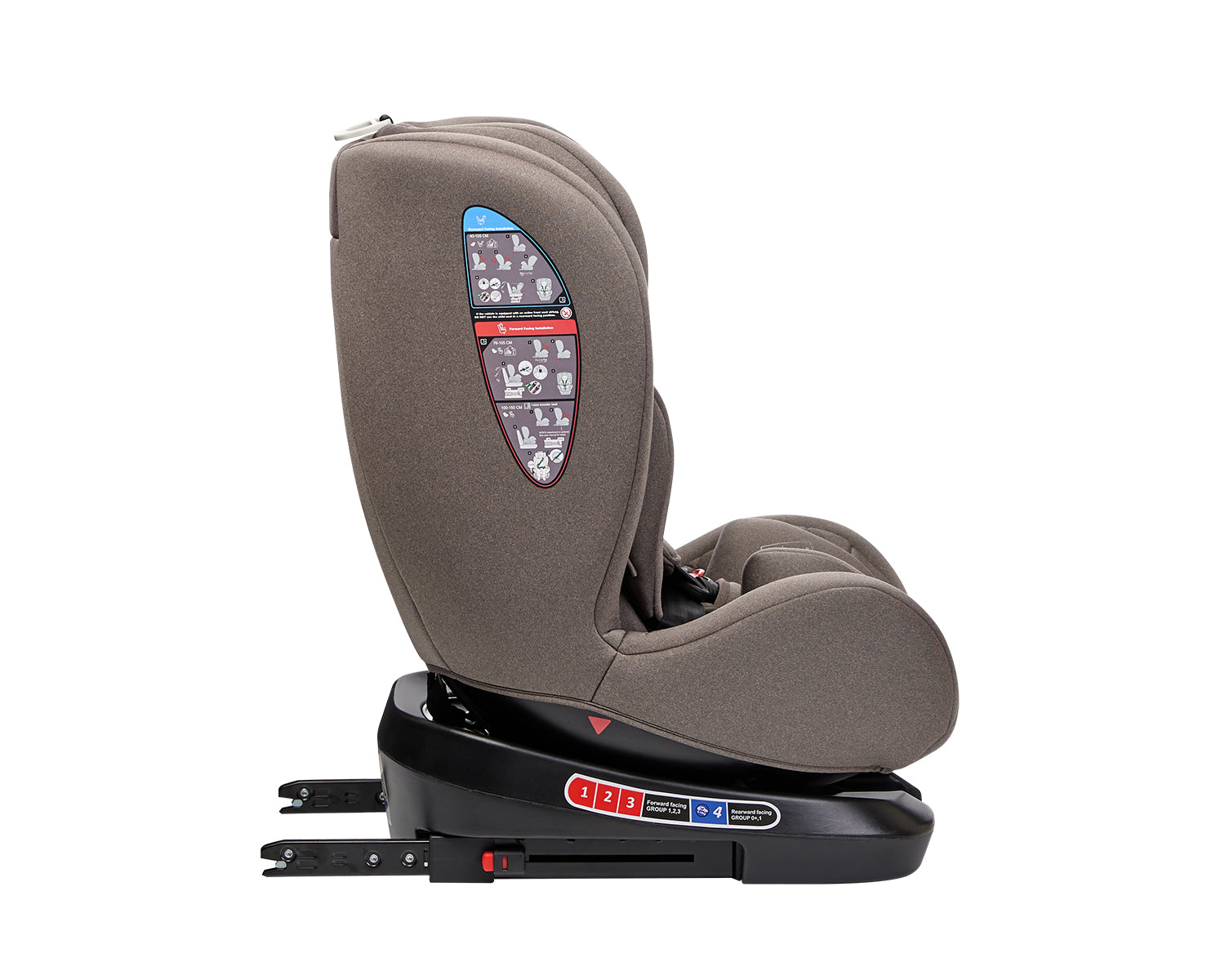 Стол за кола 40-150 см i-Trip i-SIZE Beige - снимка 6