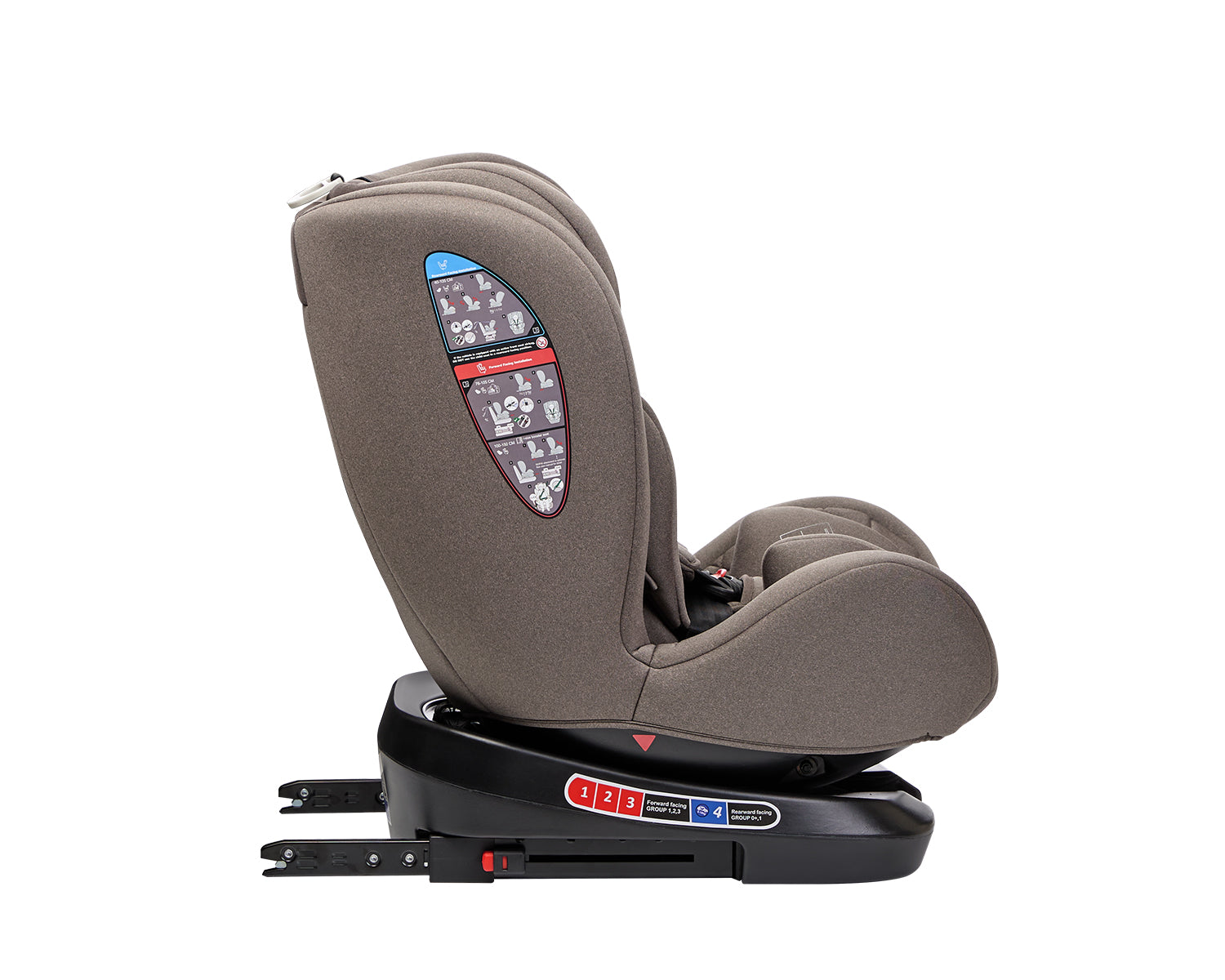 Стол за кола 40-150 см i-Trip i-SIZE Beige - снимка 8