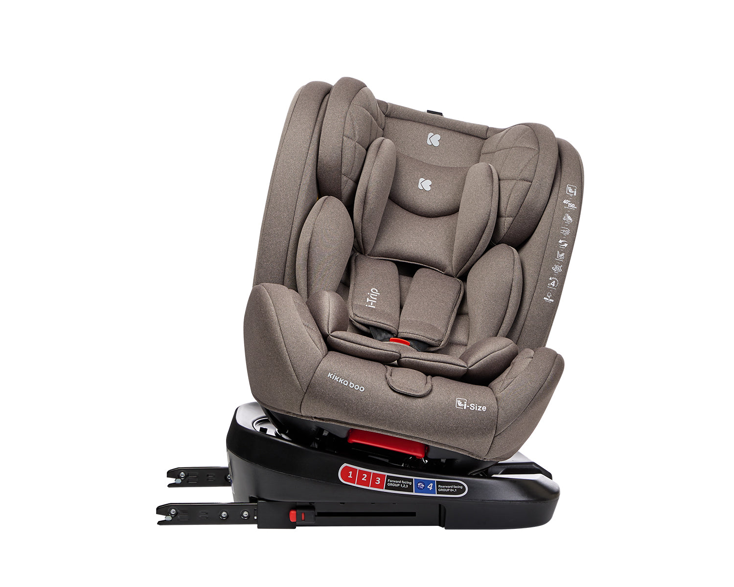 Стол за кола 40-150 см i-Trip i-SIZE Beige - снимка 9