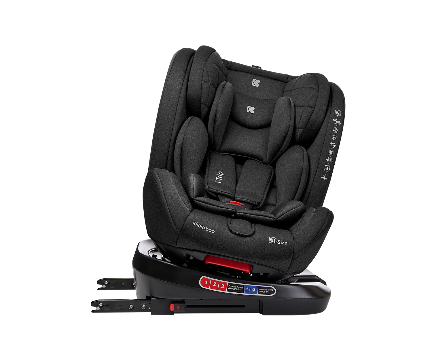 Стол за кола 40-150 см i-Trip i-SIZE Black - снимка 10