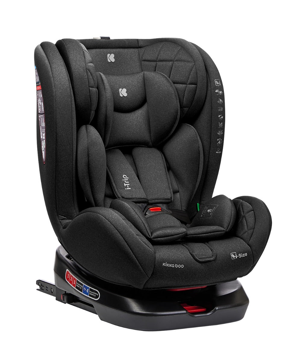 Стол за кола 40-150 см i-Trip i-SIZE Black | Kikkaboo