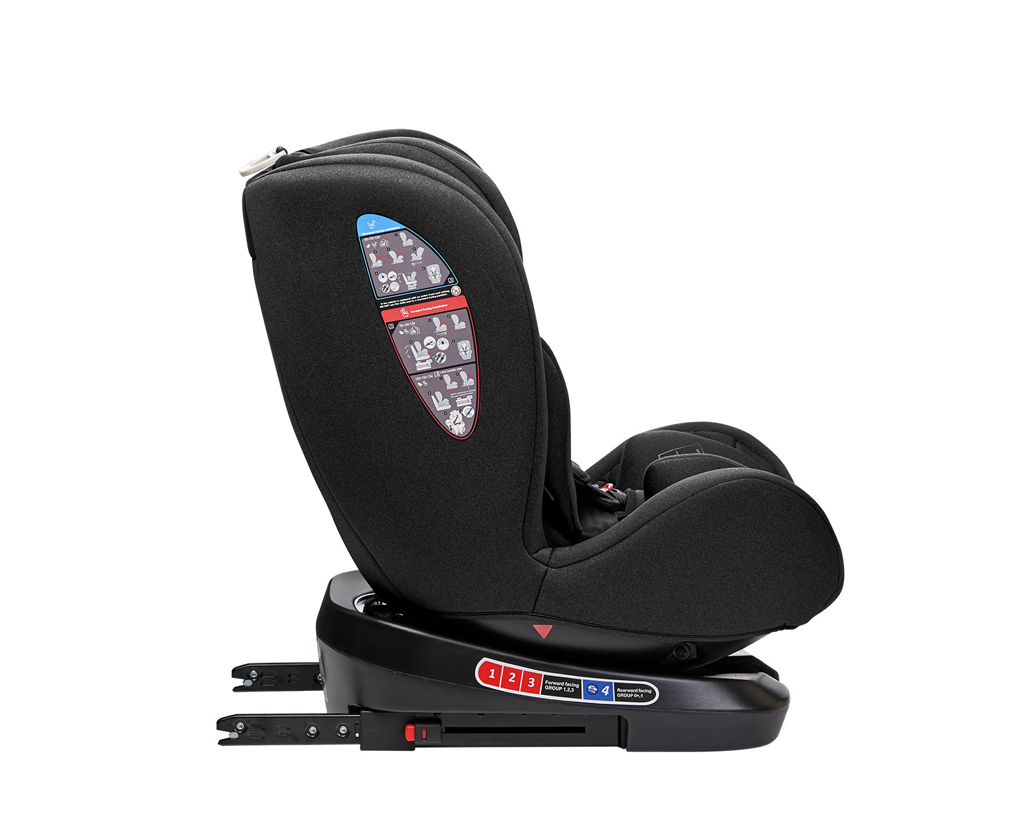 Стол за кола 40-150 см i-Trip i-SIZE Black - снимка 8