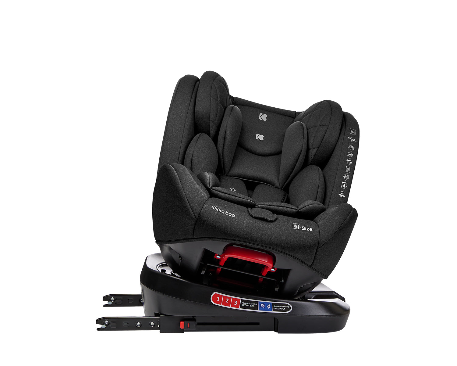 Стол за кола 40-150 см i-Trip i-SIZE Black - снимка 9