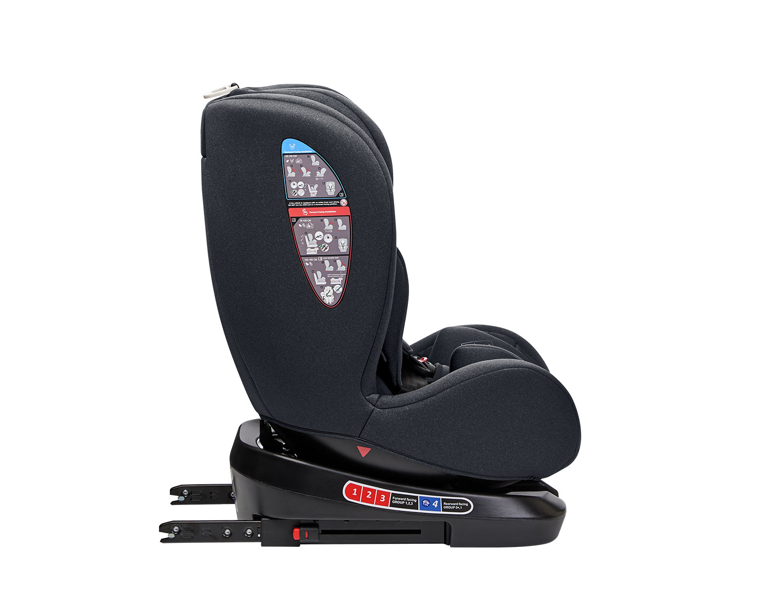 Стол за кола 40-150 см i-Trip i-SIZE Grey - снимка 6