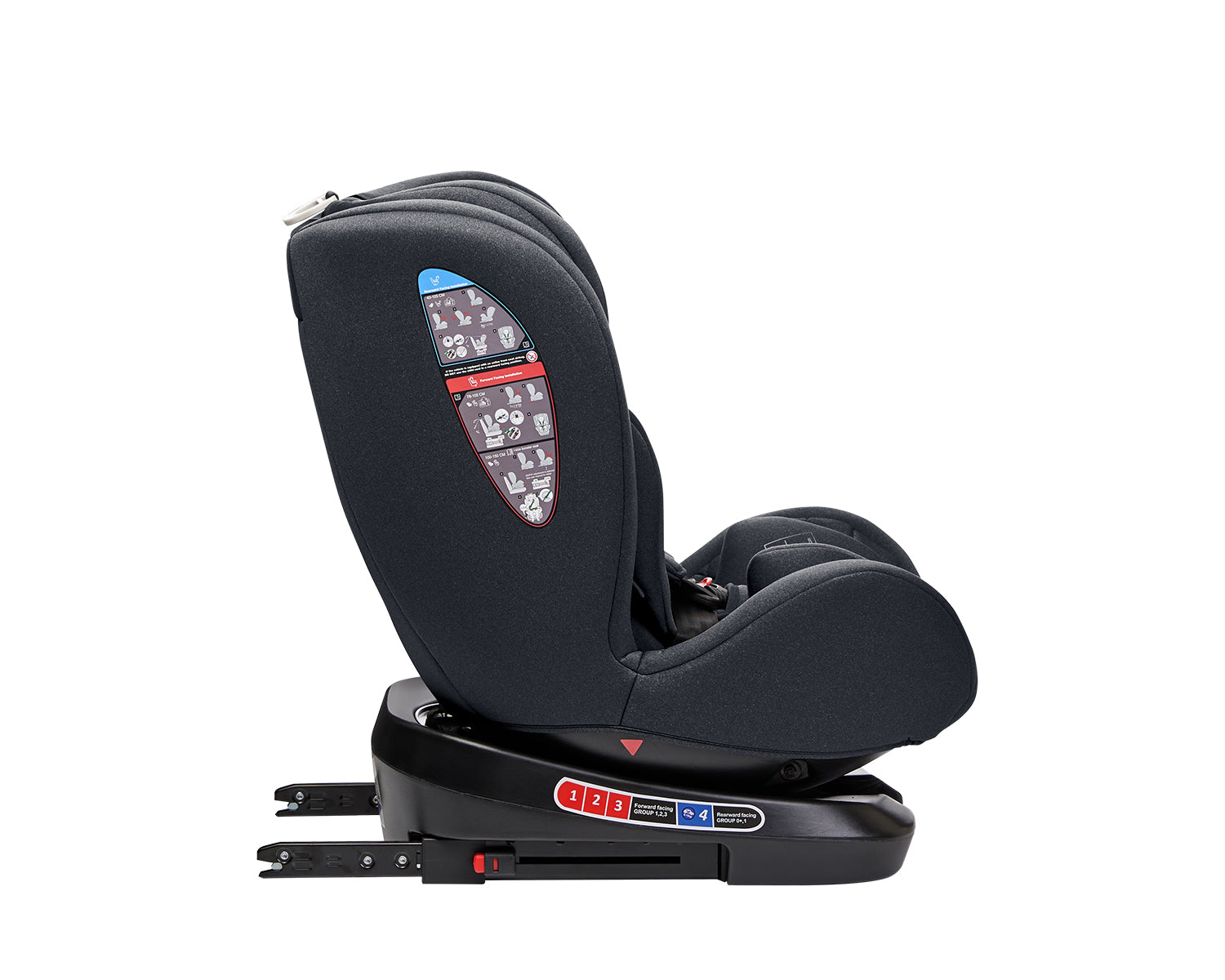 Стол за кола 40-150 см i-Trip i-SIZE Grey - снимка 8