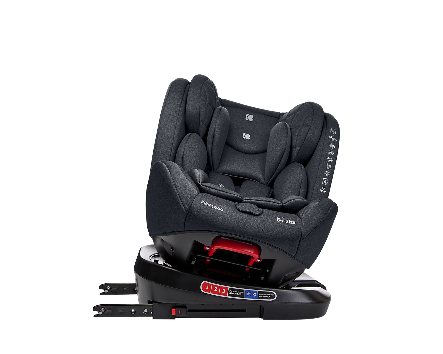 Стол за кола 40-150 см i-Trip i-SIZE Grey - снимка 9