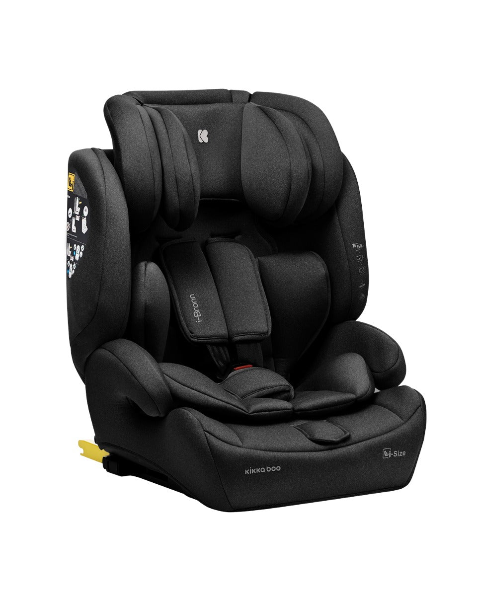 Стол за кола 76-150 см i-Bronn i-SIZE Black | Kikkaboo