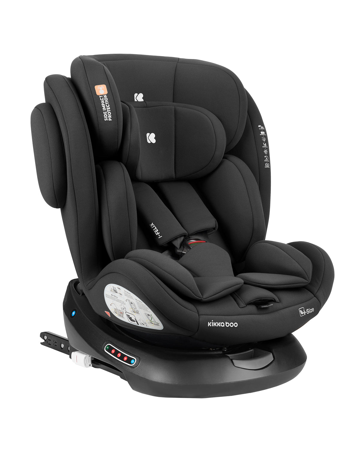 Стол за кола 40-150 см i-Felix i-SIZE Black