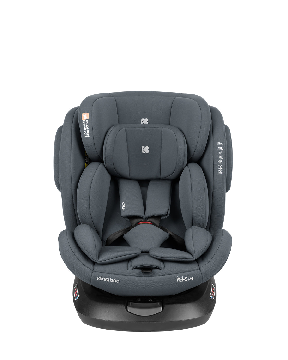 Стол за кола 40-150 см i-Felix i-SIZE Dark Grey - снимка 2
