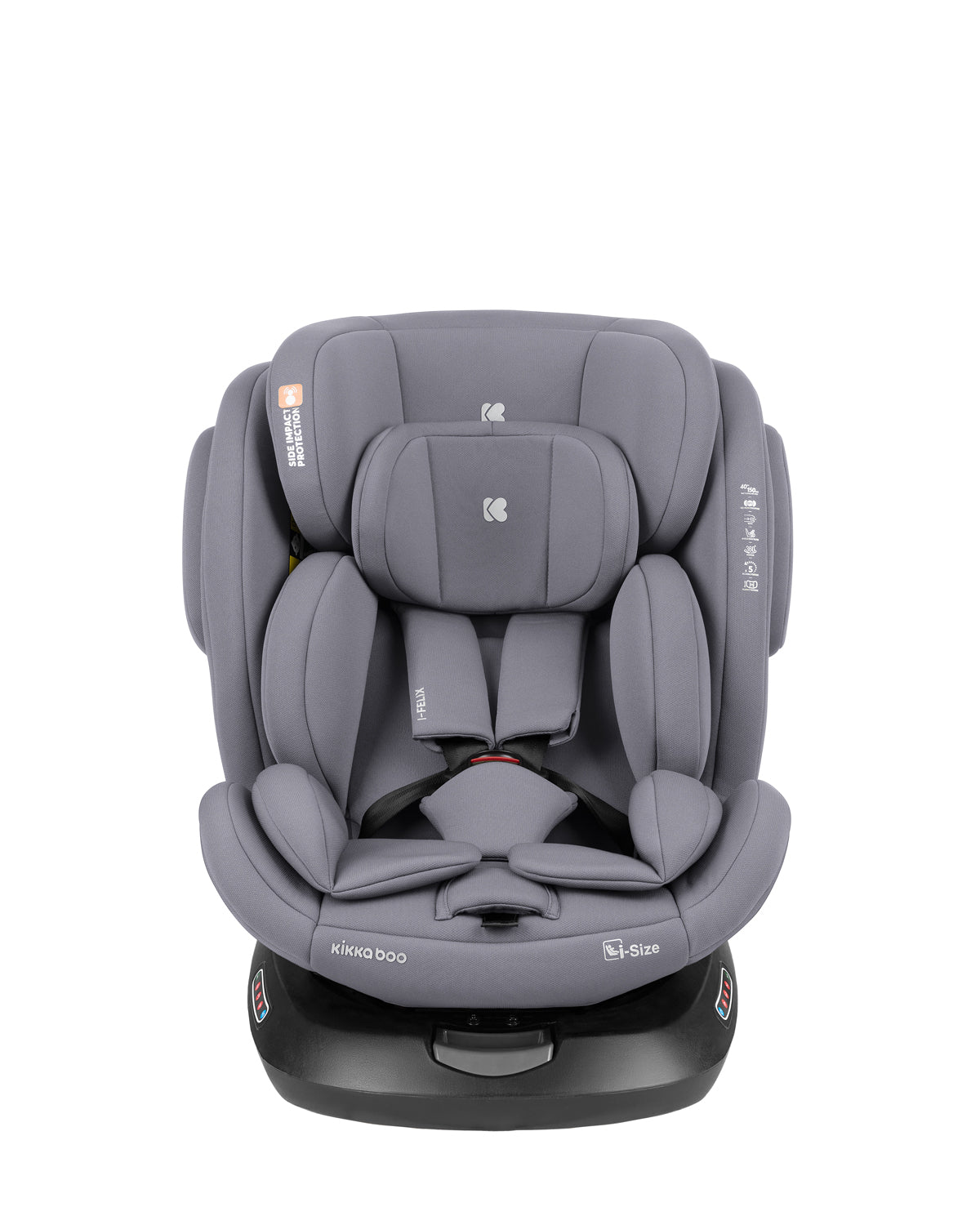 Стол за кола 40-150 см i-Felix i-SIZE Light Grey - снимка 2