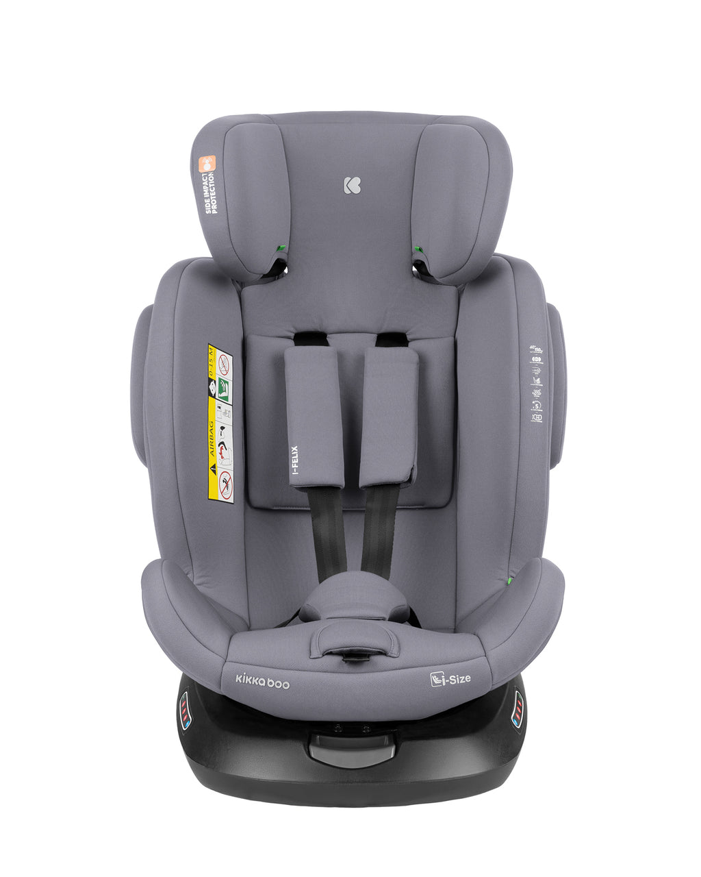 Стол за кола 40-150 см i-Felix i-SIZE Light Grey - снимка 4