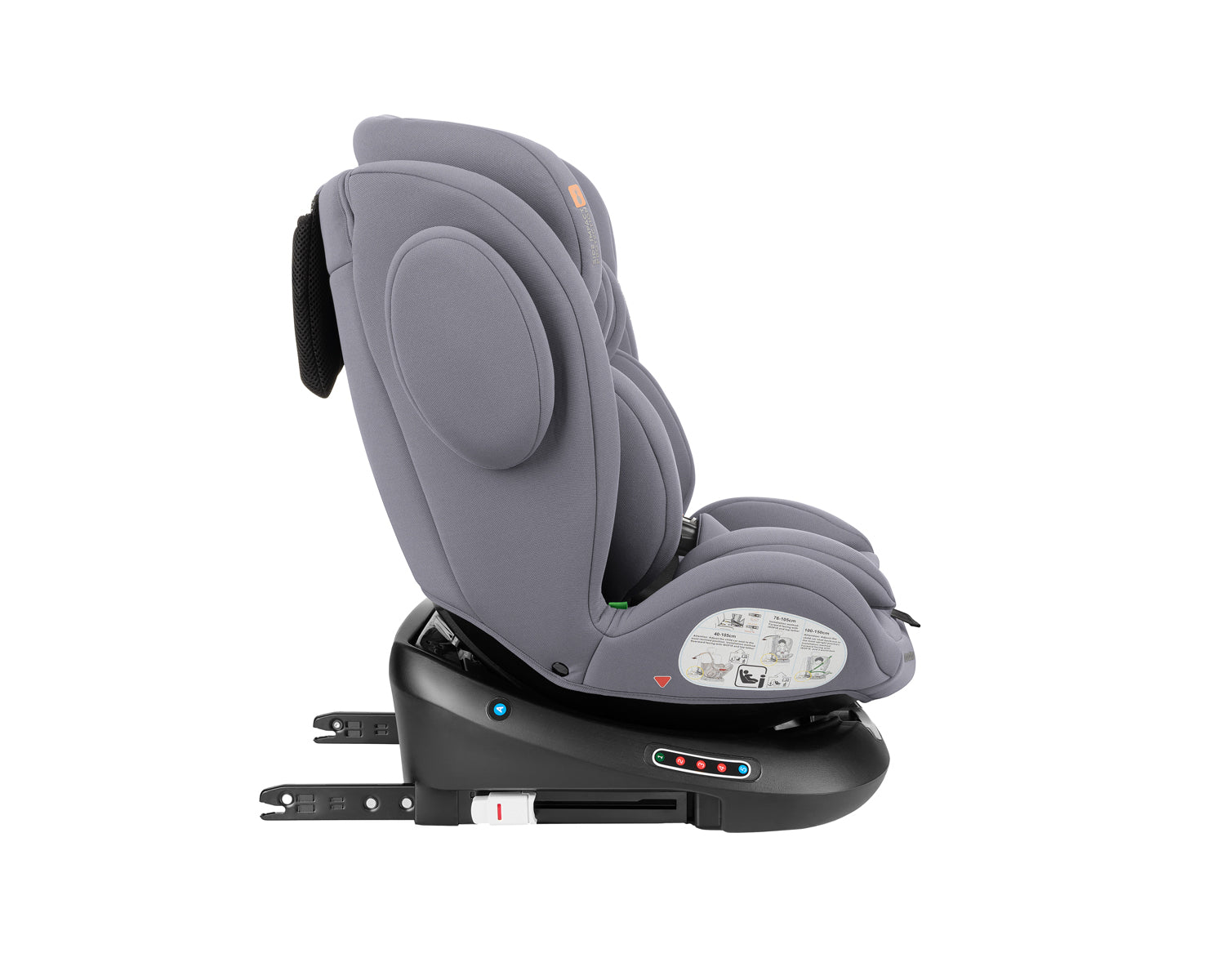 Стол за кола 40-150 см i-Felix i-SIZE Light Grey - снимка 5
