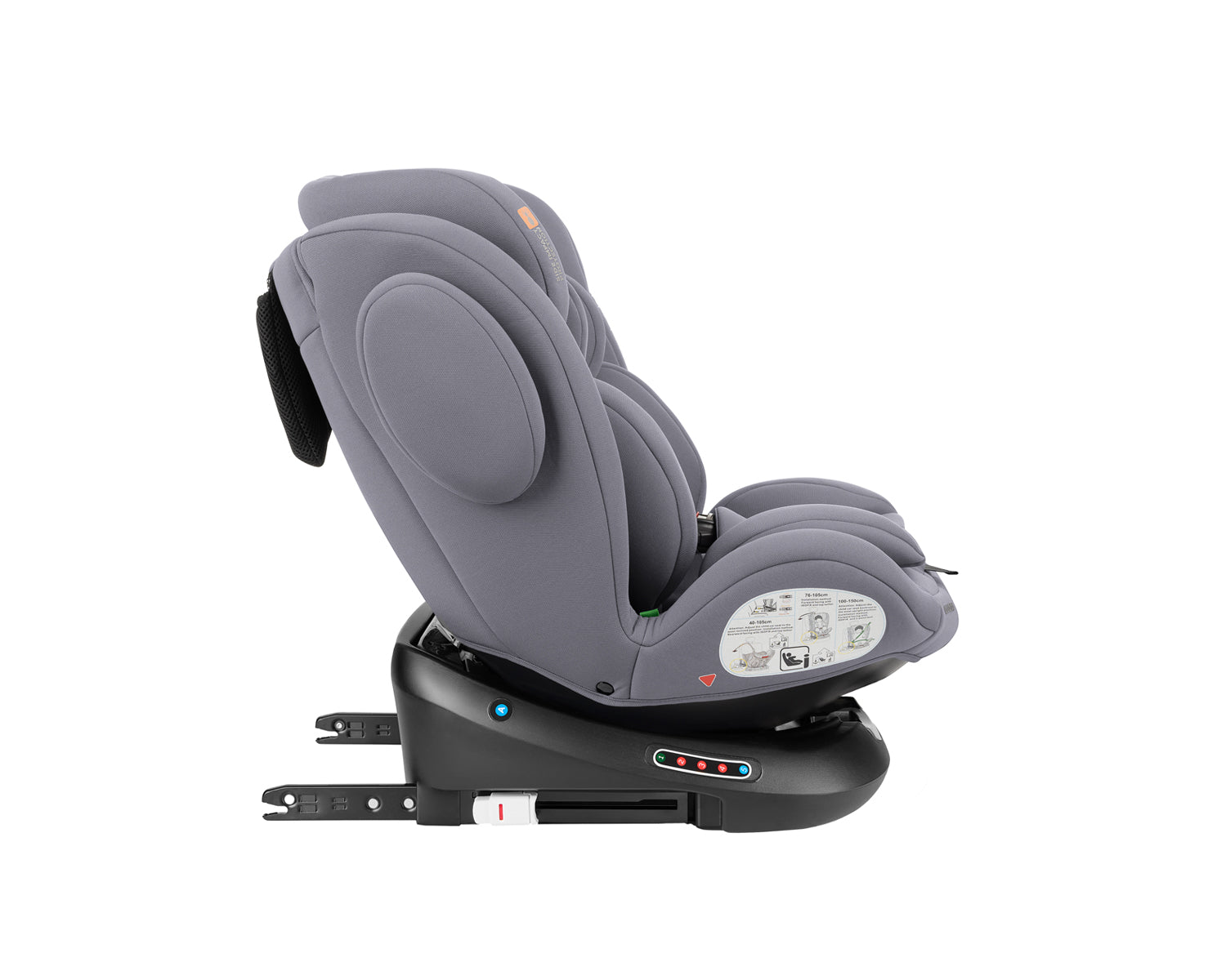 Стол за кола 40-150 см i-Felix i-SIZE Light Grey - снимка 6