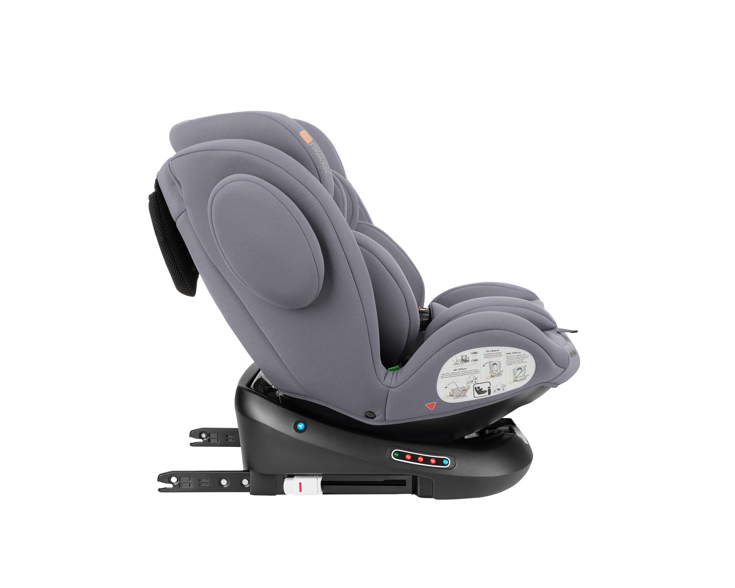 Стол за кола 40-150 см i-Felix i-SIZE Light Grey - снимка 7