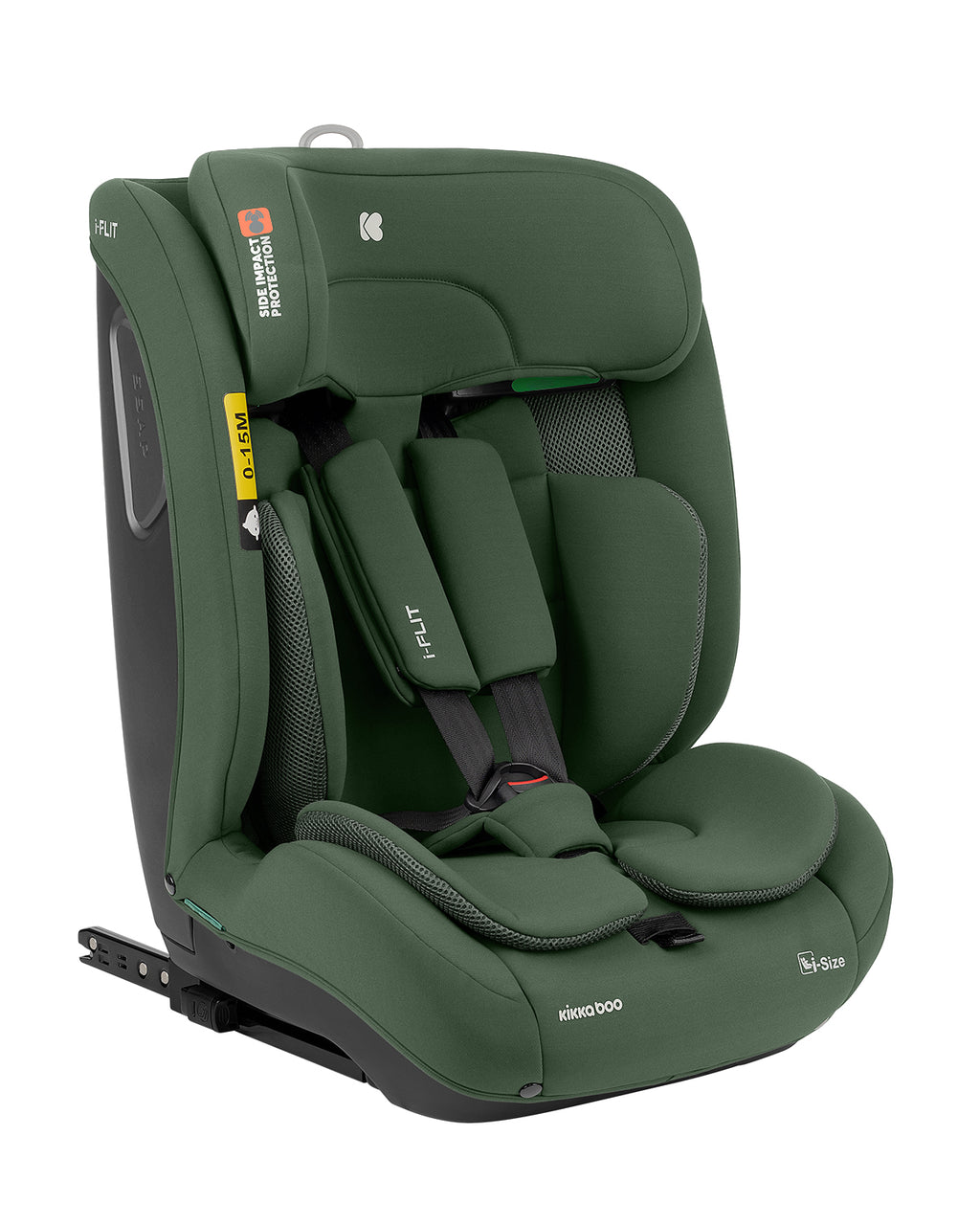 Стол за кола 76-150 см i-Flit i-SIZE Army Green | Kikkaboo