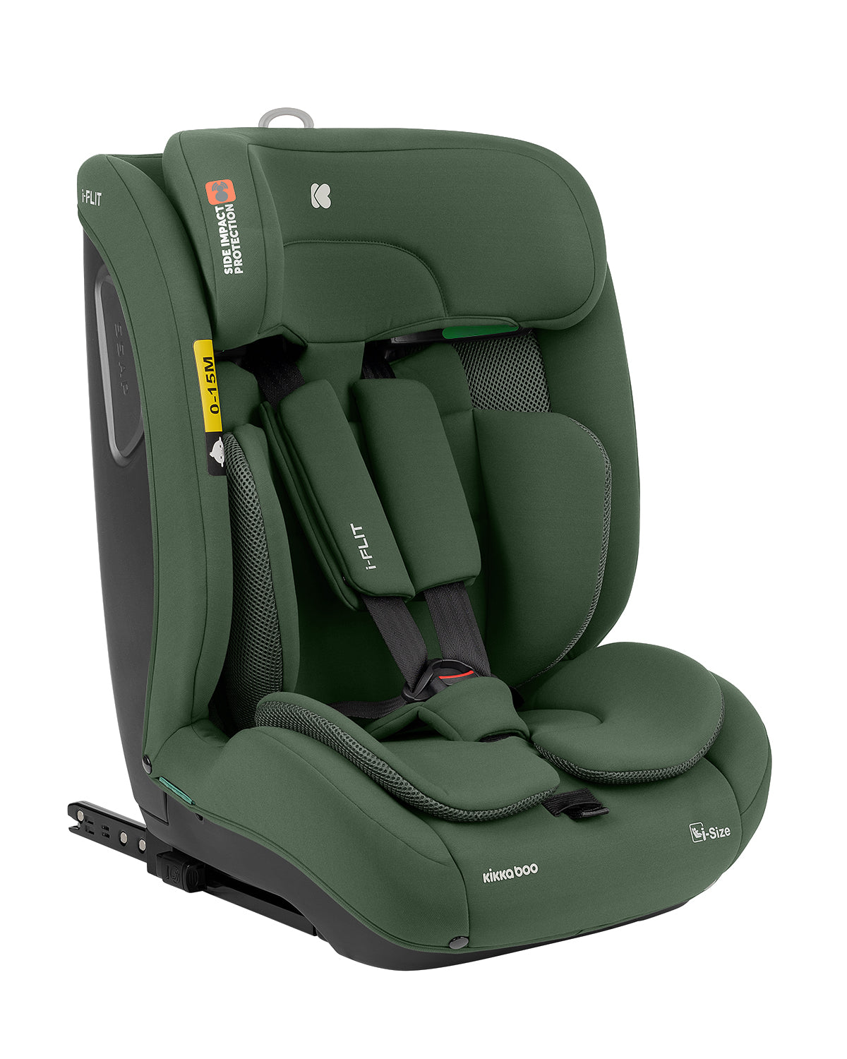 Стол за кола 76-150 см i-Flit i-SIZE Army Green | Kikkaboo