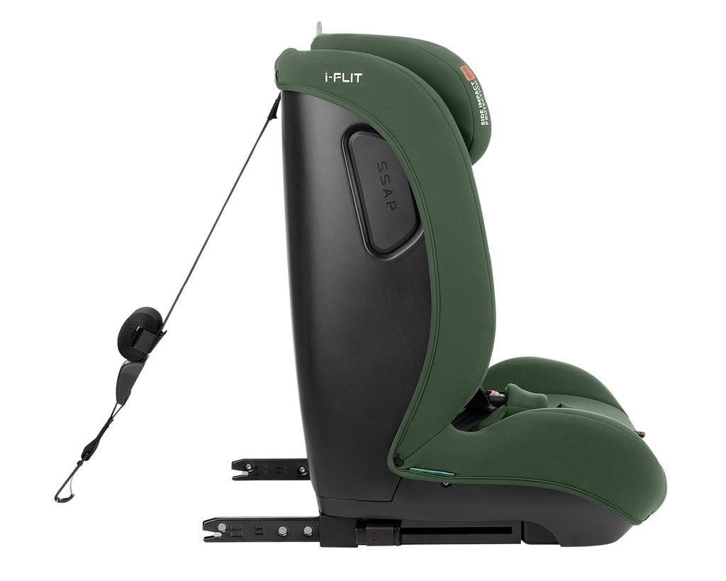 Стол за кола 76-150 см i-Flit i-SIZE Army Green - снимка 5