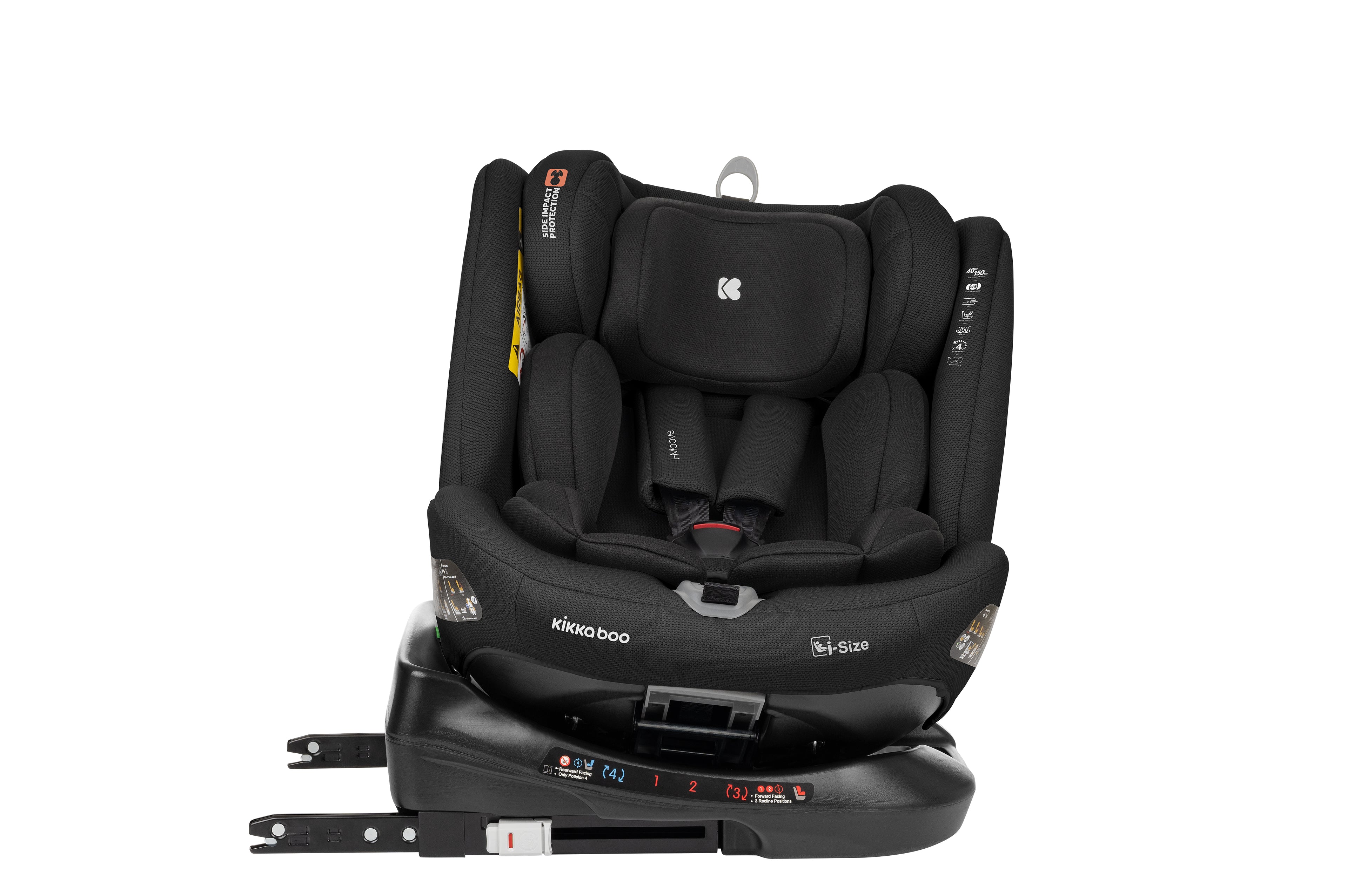 Стол за кола 40-150 см i-Moove i-SIZE Black - снимка 10