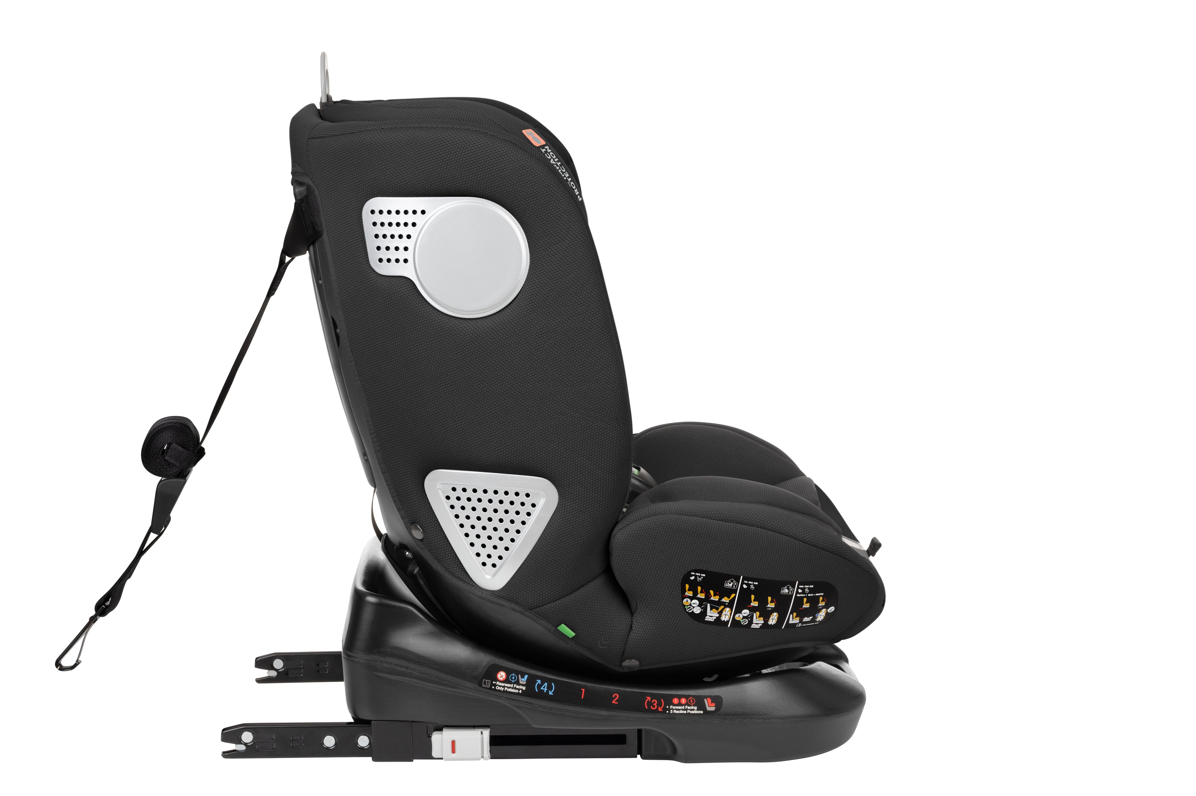 Стол за кола 40-150 см i-Moove i-SIZE Black - снимка 5