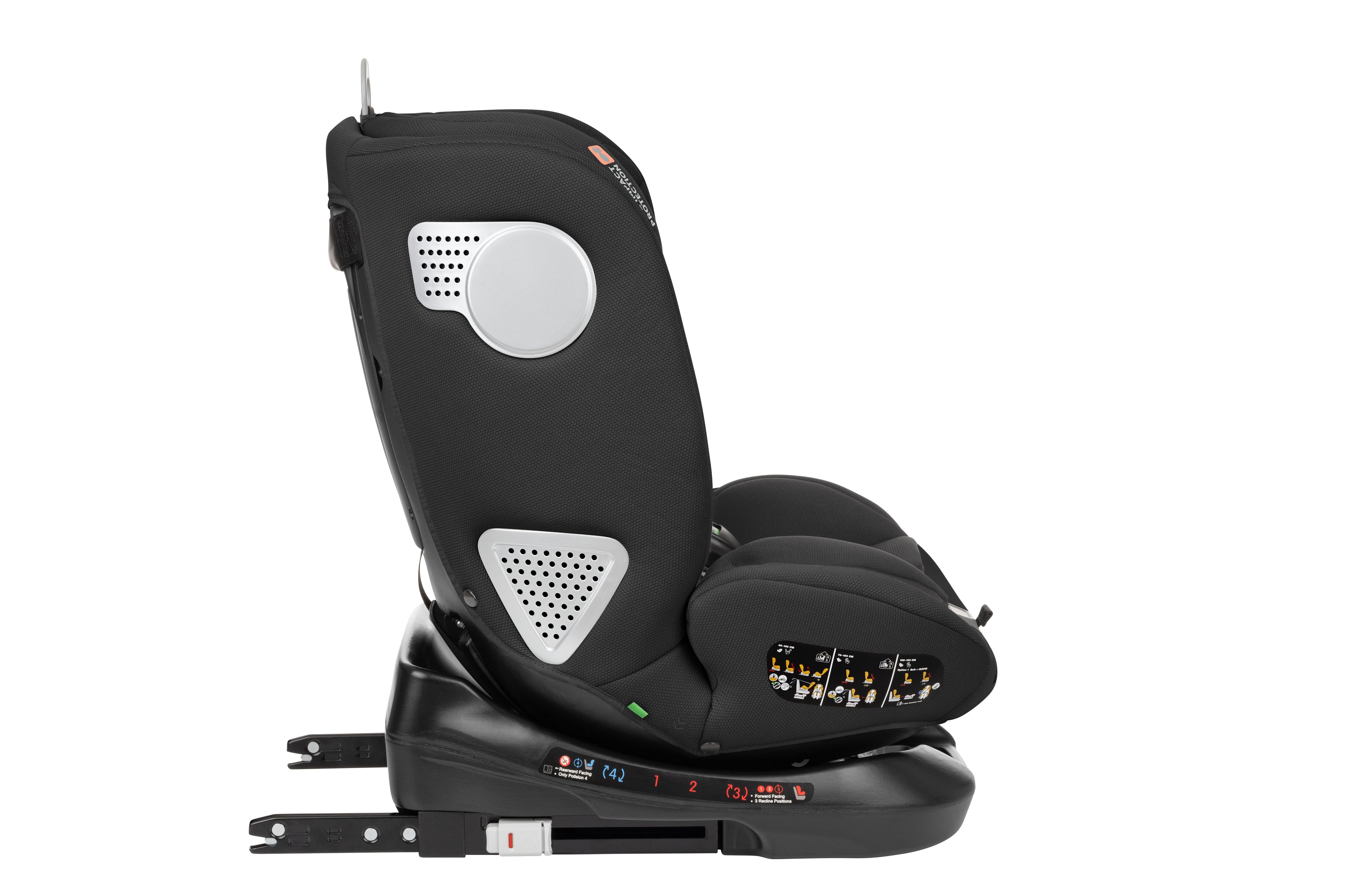 Стол за кола 40-150 см i-Moove i-SIZE Black - снимка 6