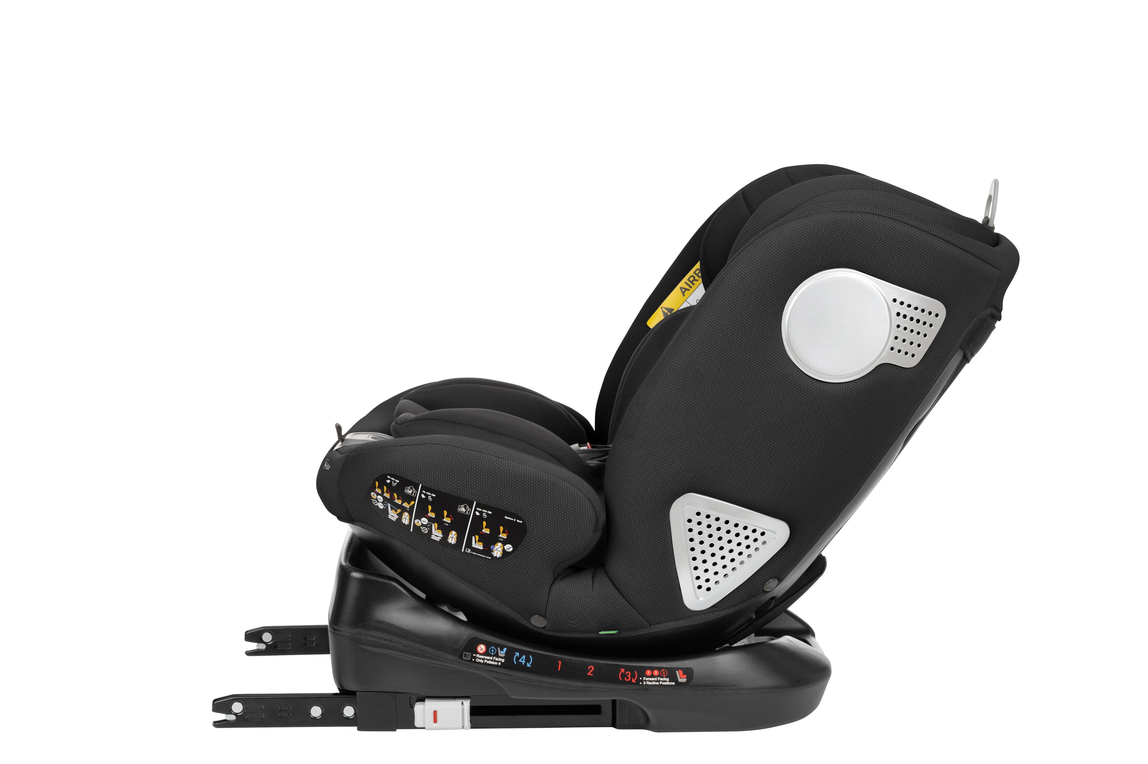 Стол за кола 40-150 см i-Moove i-SIZE Black - снимка 8