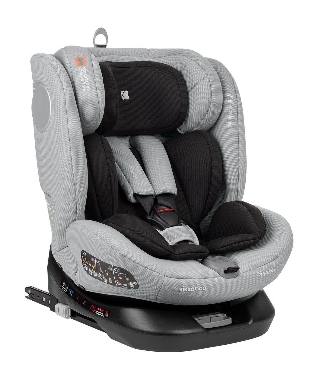 Стол за кола 40-150 см i-Moove i-SIZE Light Grey | Kikkaboo