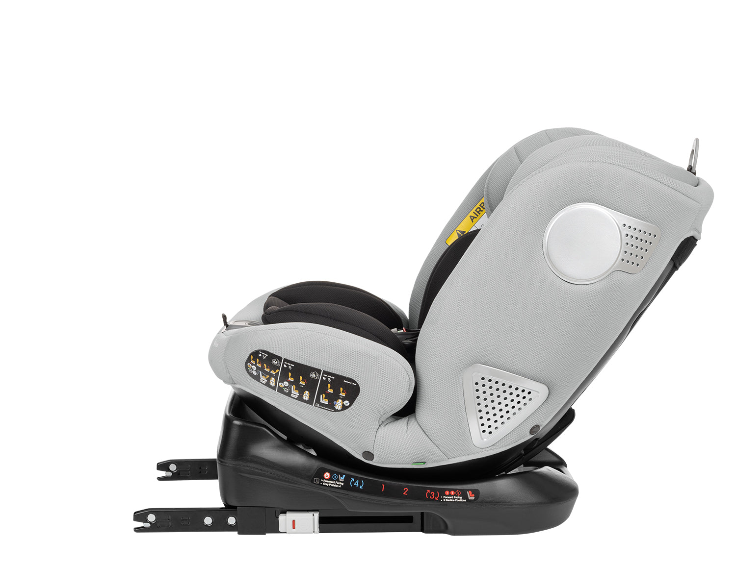 Стол за кола 40-150 см i-Moove i-SIZE Light Grey - снимка 8