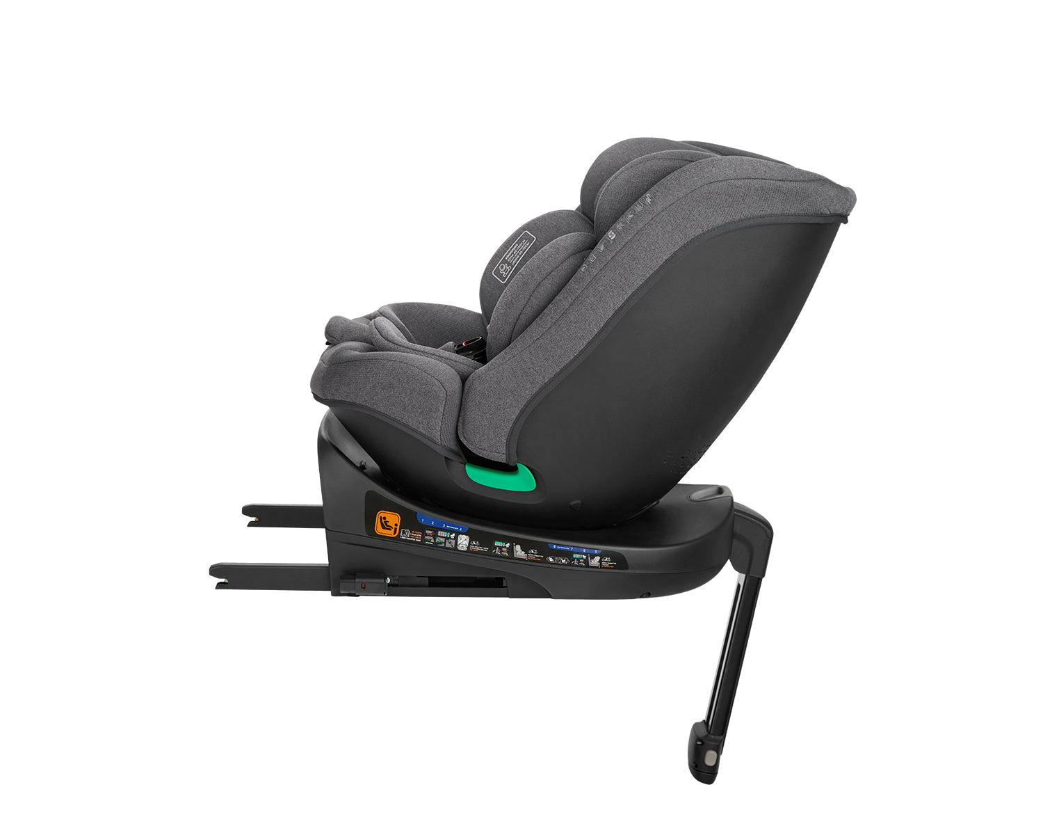Стол за кола 40-150 см i-Secure i-SIZE Dark Grey - снимка 10