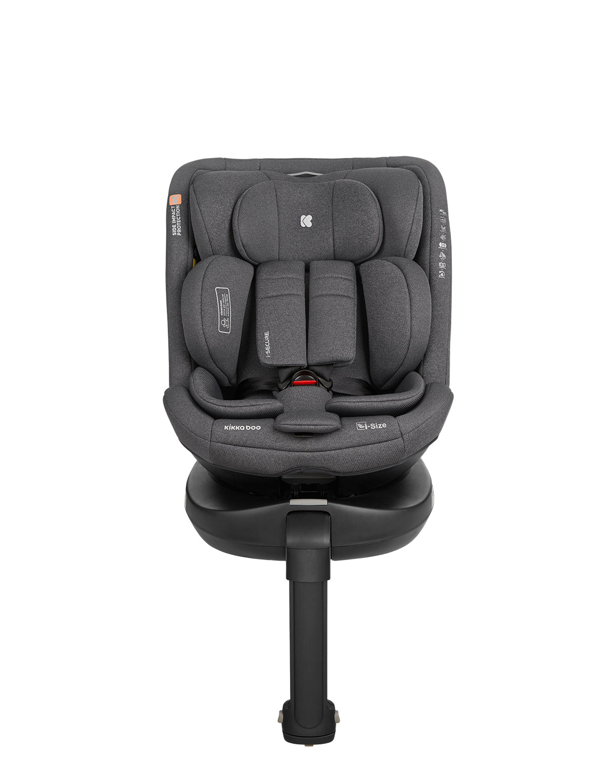 Стол за кола 40-150 см i-Secure i-SIZE Dark Grey - снимка 2