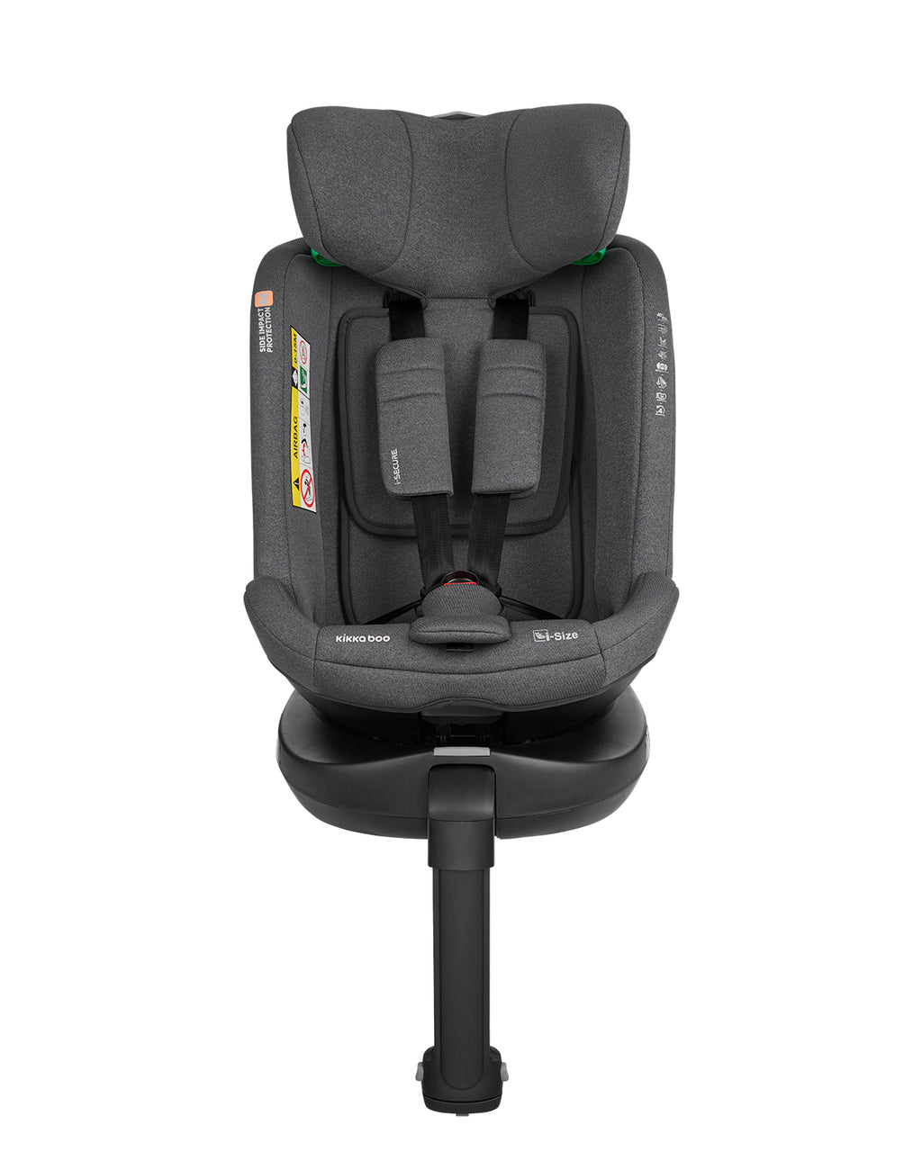 Стол за кола 40-150 см i-Secure i-SIZE Dark Grey - снимка 3