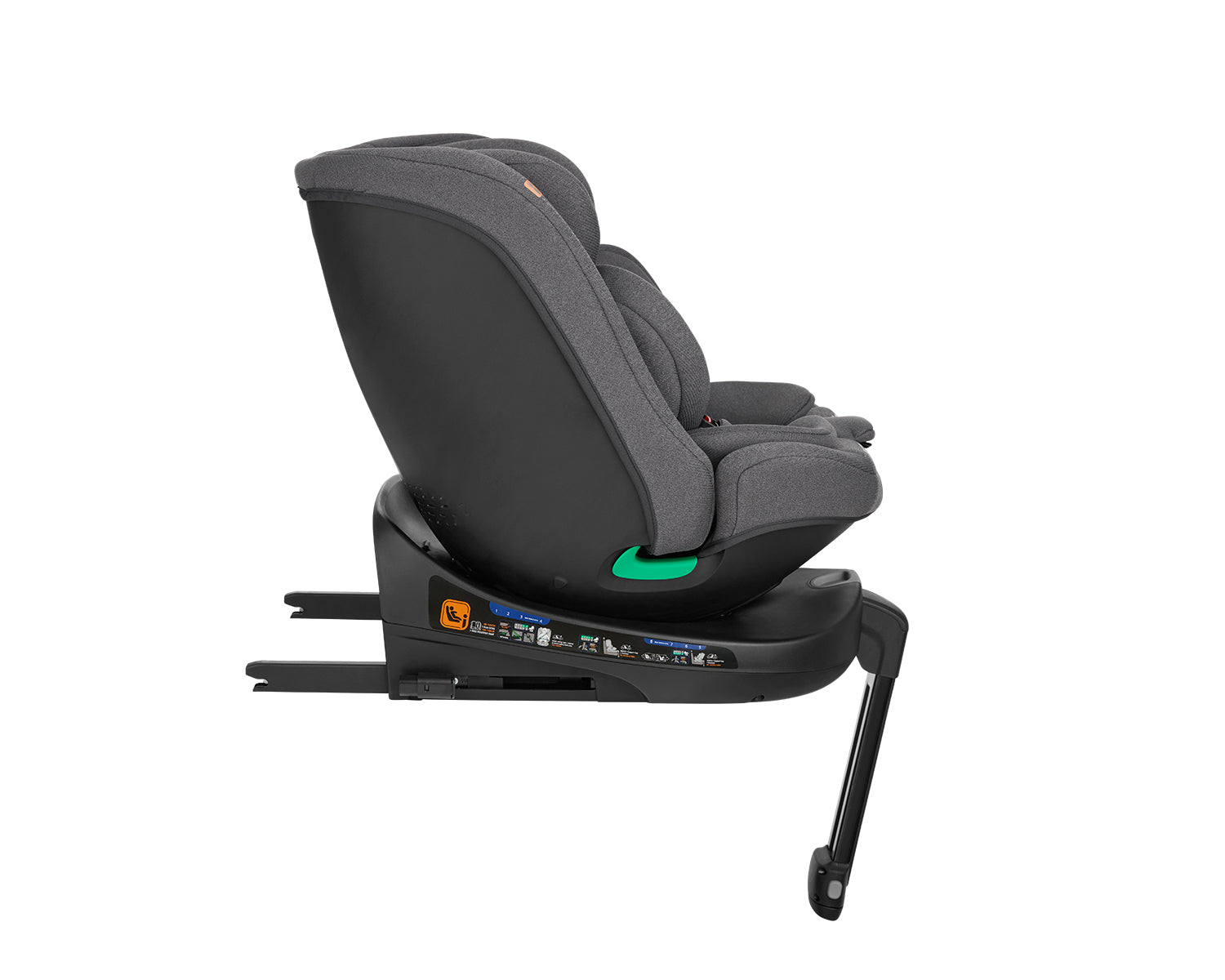 Стол за кола 40-150 см i-Secure i-SIZE Dark Grey - снимка 8