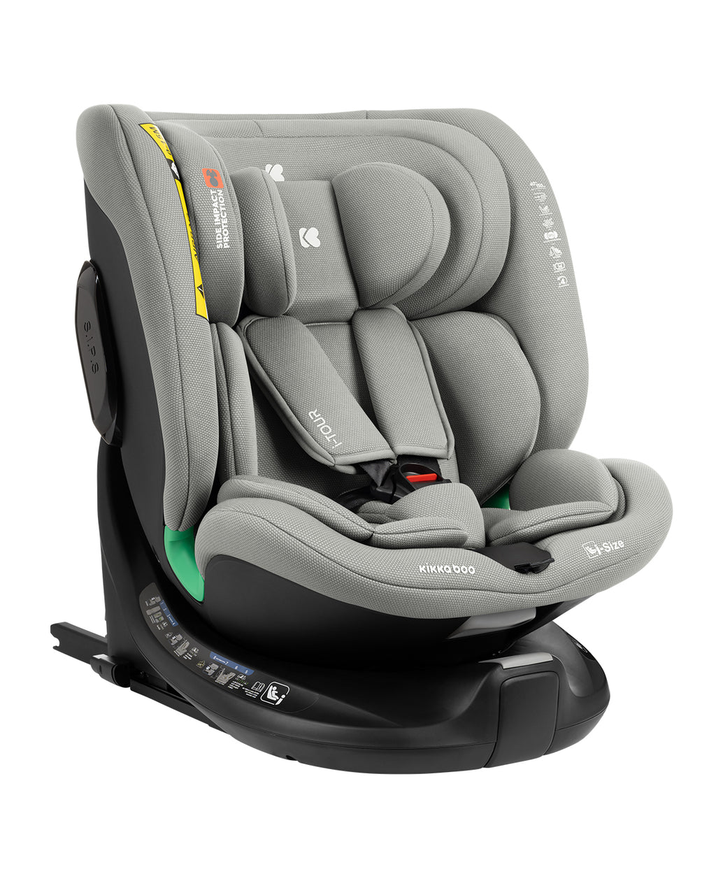 Стол за кола 40-150 см i-Tour i-SIZE Light Grey | Kikkaboo