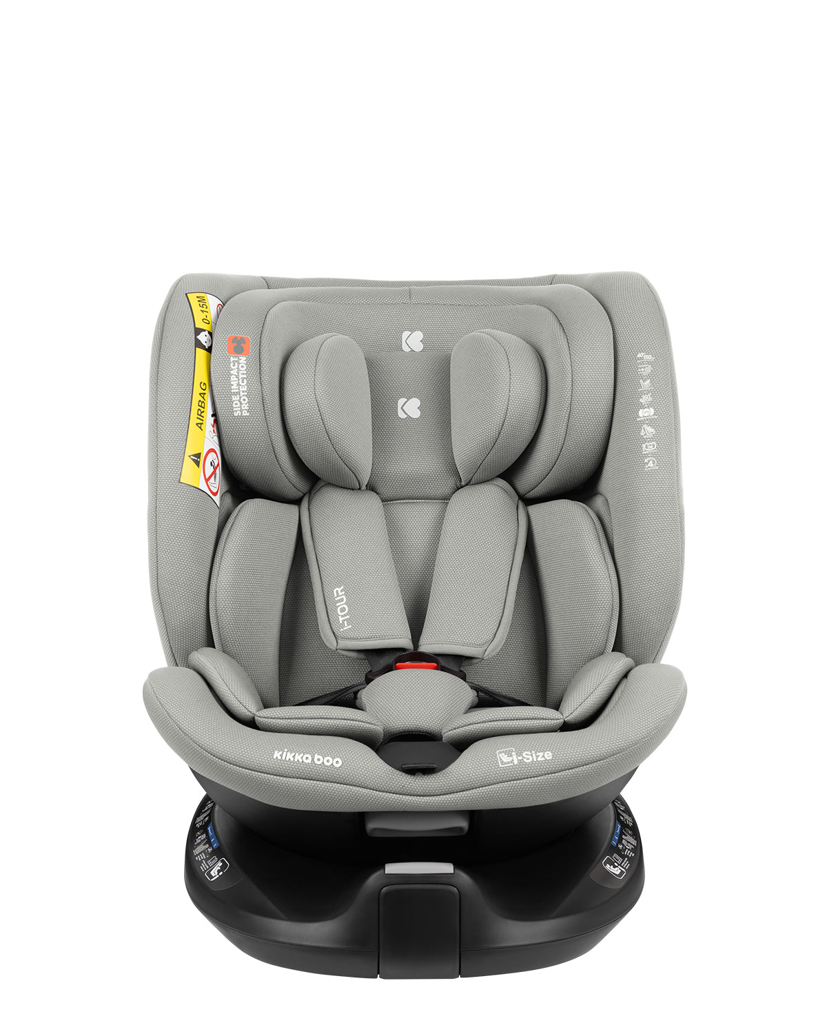 Стол за кола 40-150 см i-Tour i-SIZE Light Grey - снимка 2