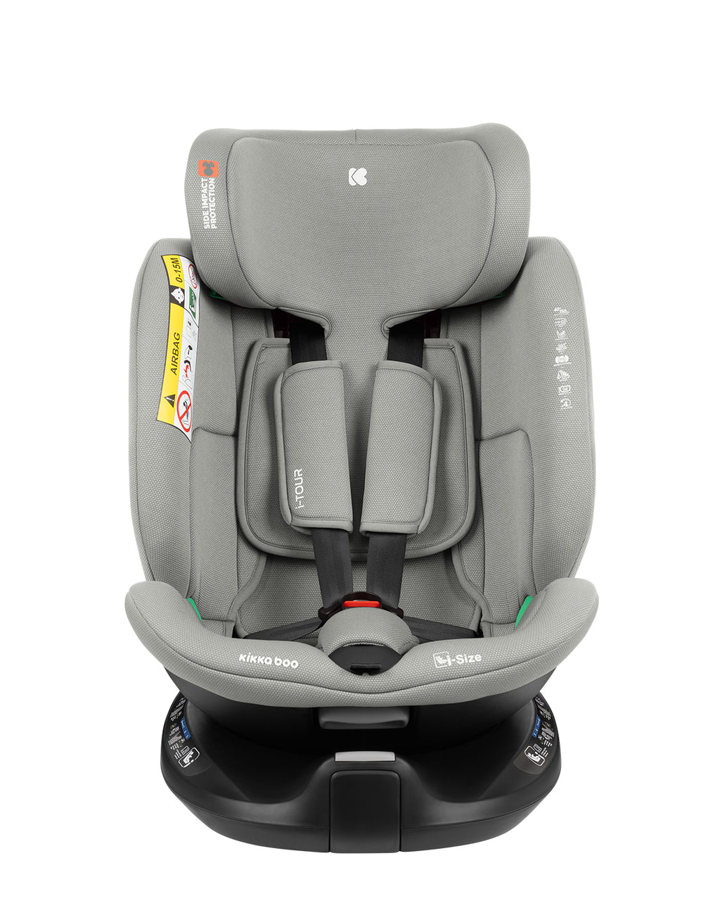 Стол за кола 40-150 см i-Tour i-SIZE Light Grey - снимка 3