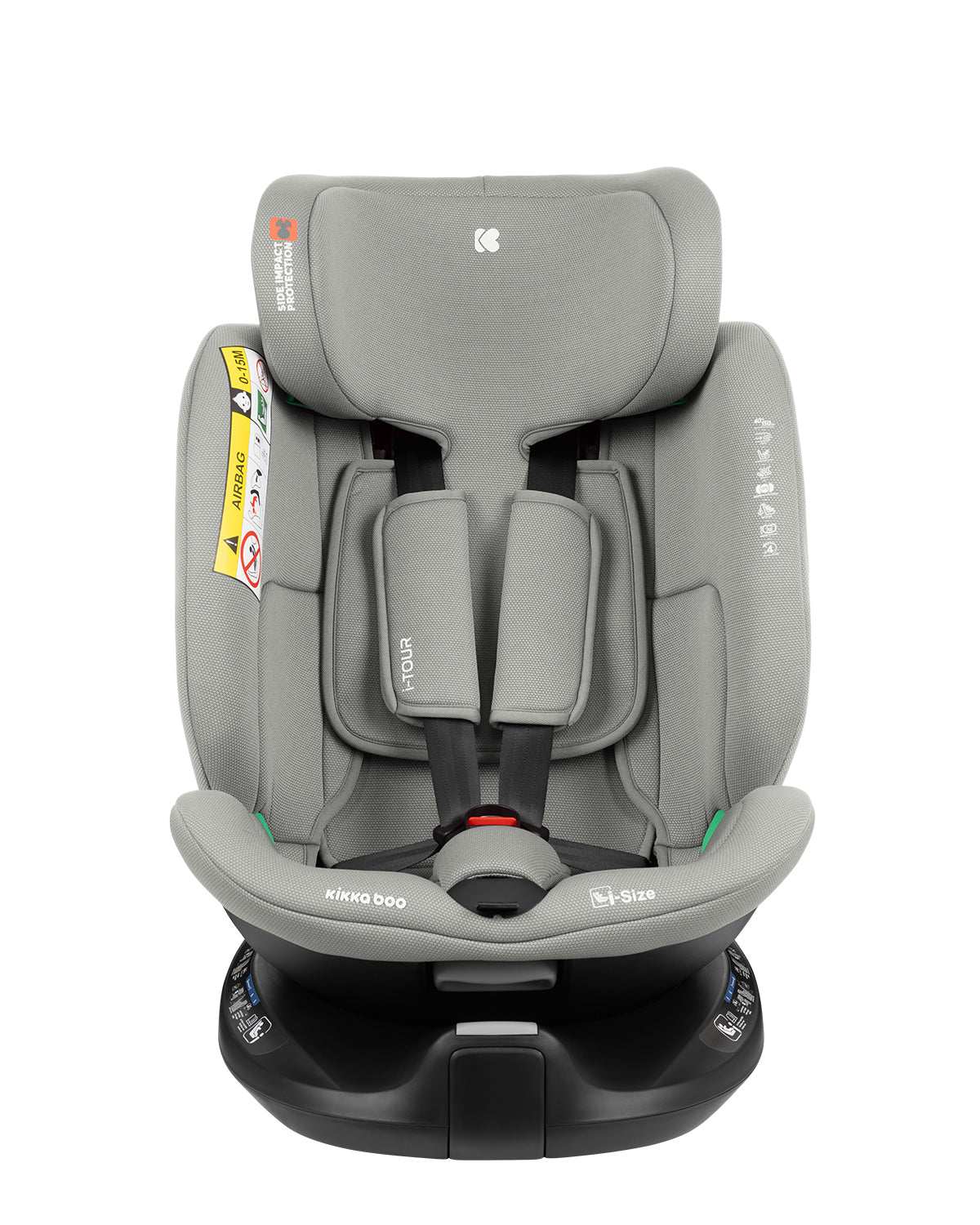 Стол за кола 40-150 см i-Tour i-SIZE Light Grey - снимка 3