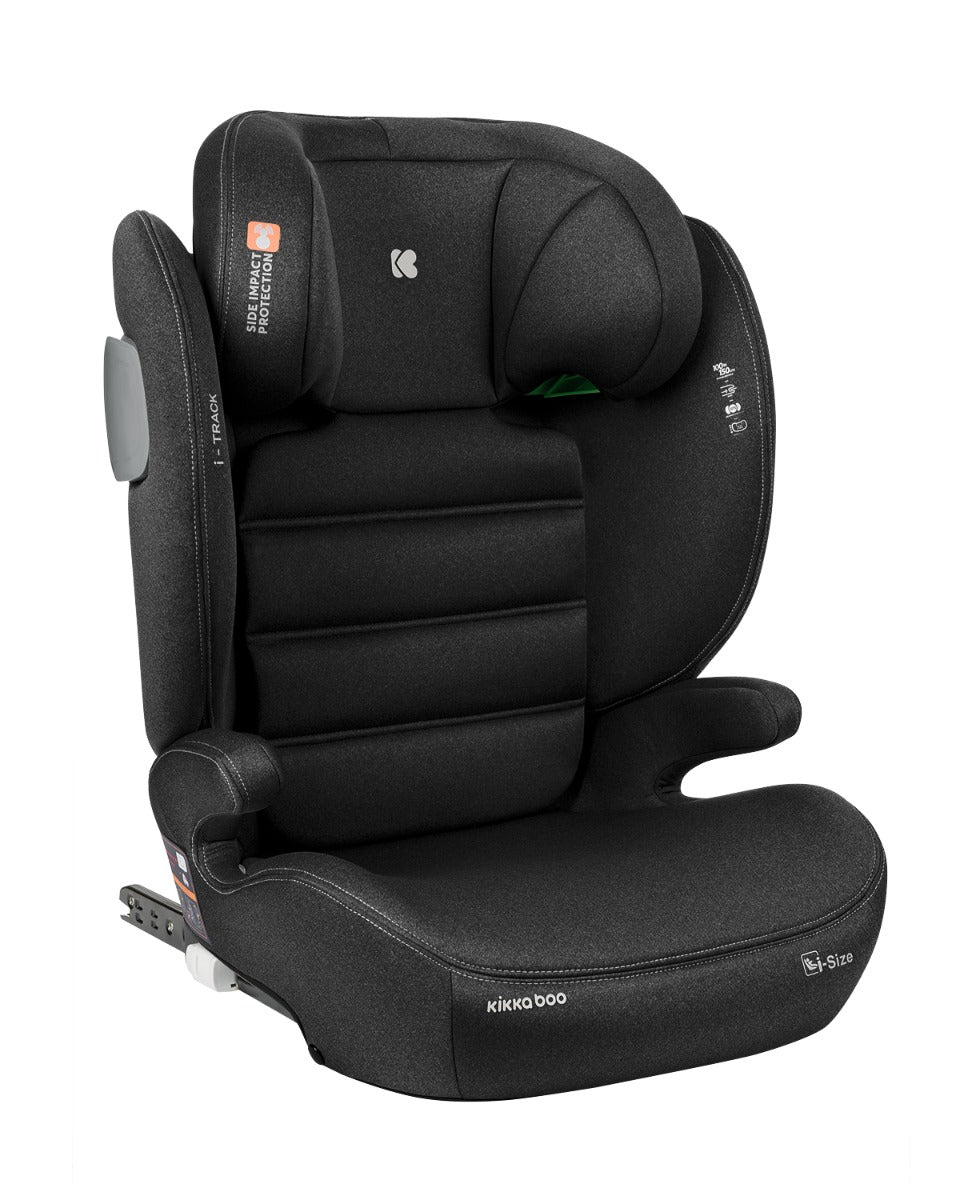 Стол за кола 100-150 см i-Track i-SIZE Black | Kikkaboo