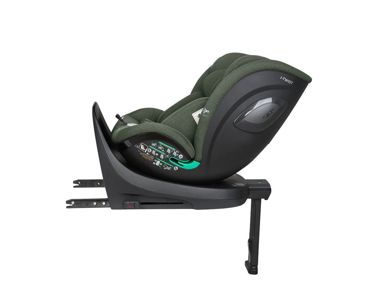 Стол за кола 40-150 см i-Twist i-SIZE Army Green - снимка 10