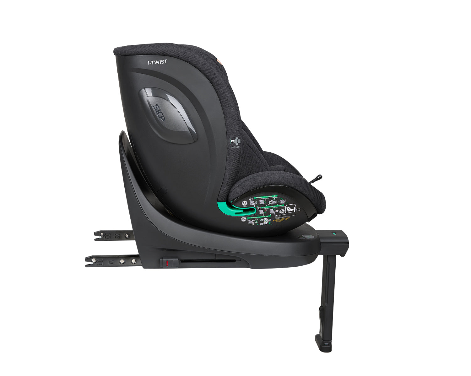 Стол за кола 40-150 см i-Twist i-SIZE Black - снимка 5