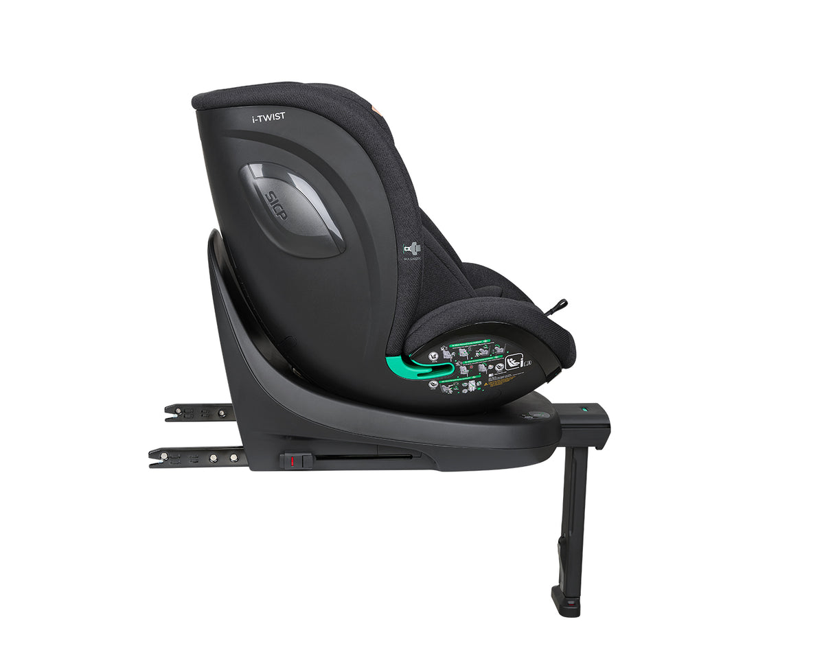 Стол за кола 40-150 см i-Twist i-SIZE Black - снимка 7