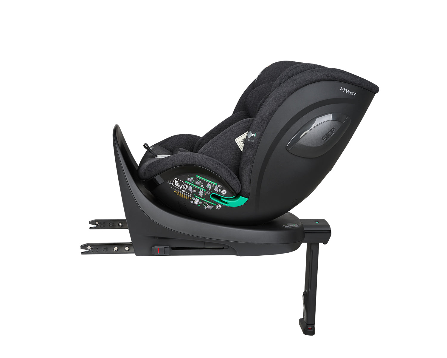 Стол за кола 40-150 см i-Twist i-SIZE Black - снимка 9