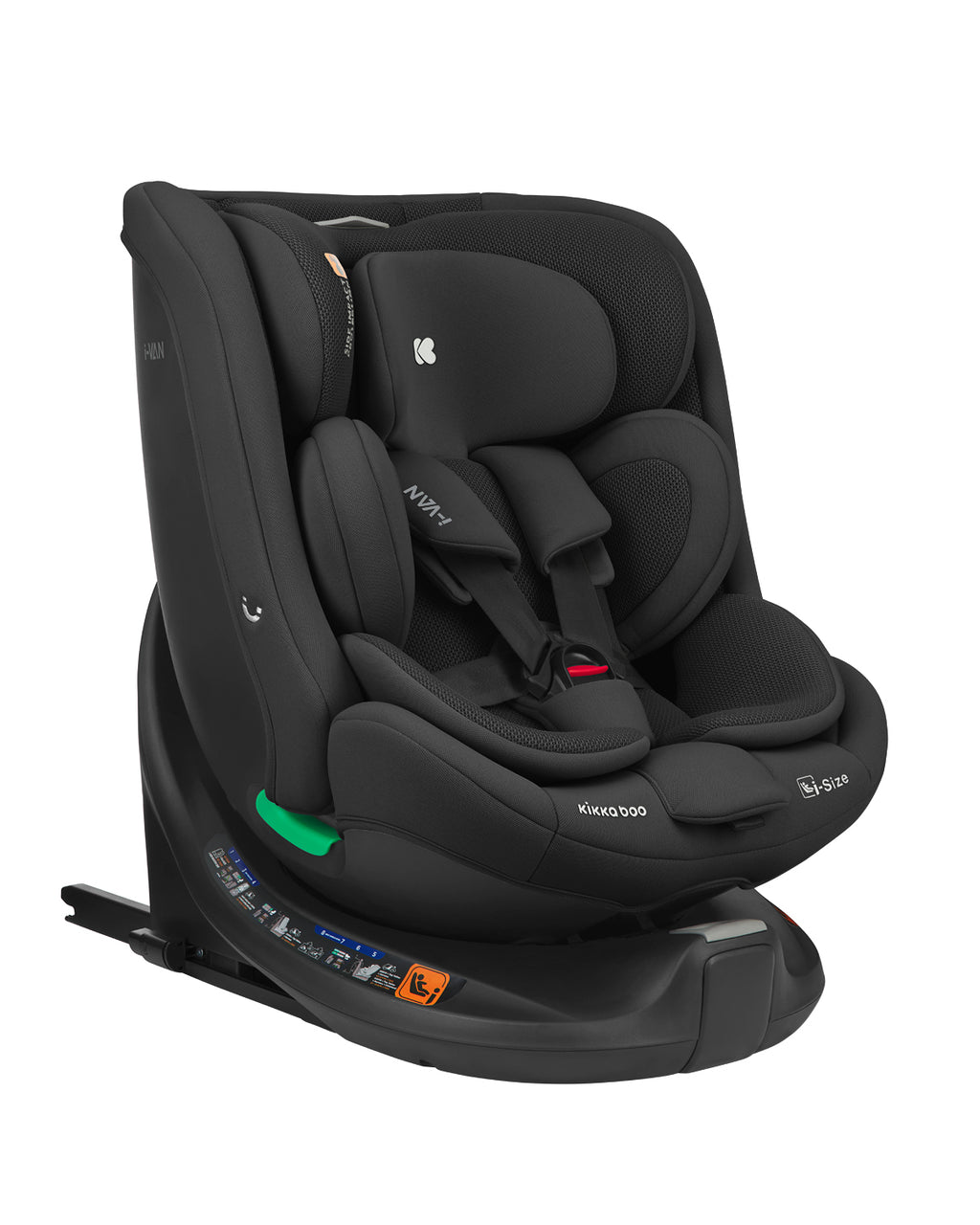 Стол за кола 40-150 см i-Van i-SIZE Black | Kikkaboo
