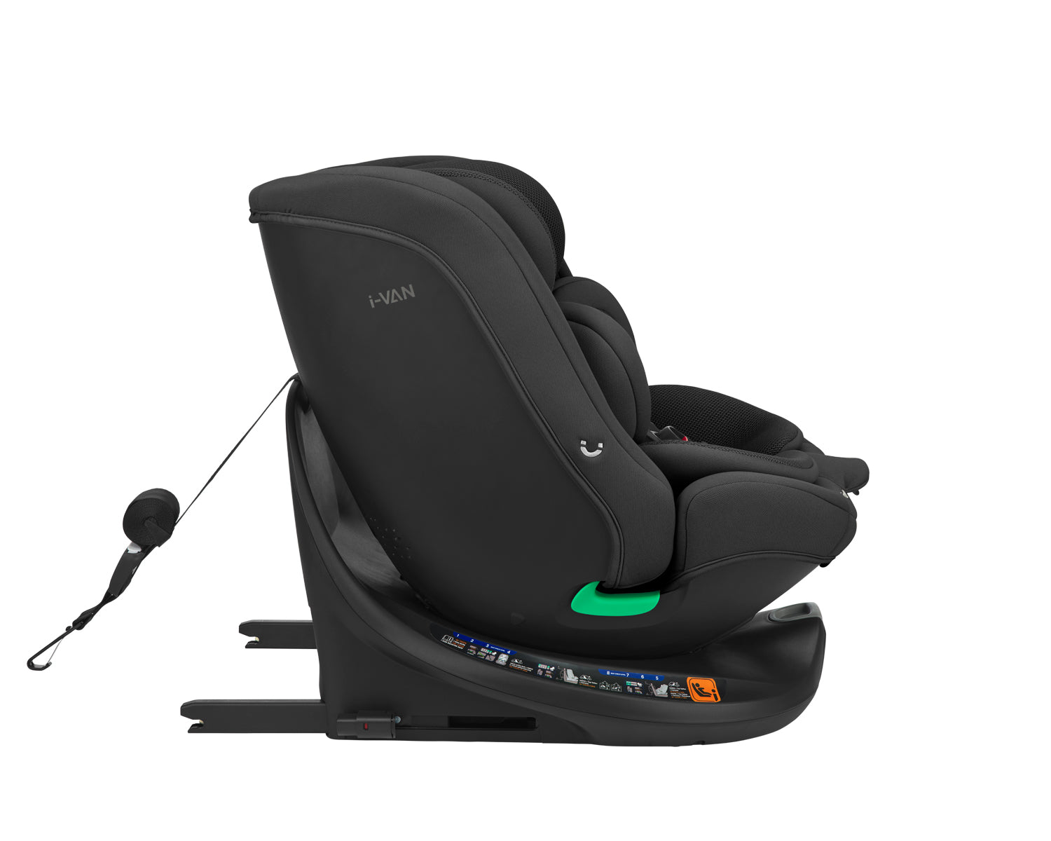 Стол за кола 40-150 см i-Van i-SIZE Black - снимка 8