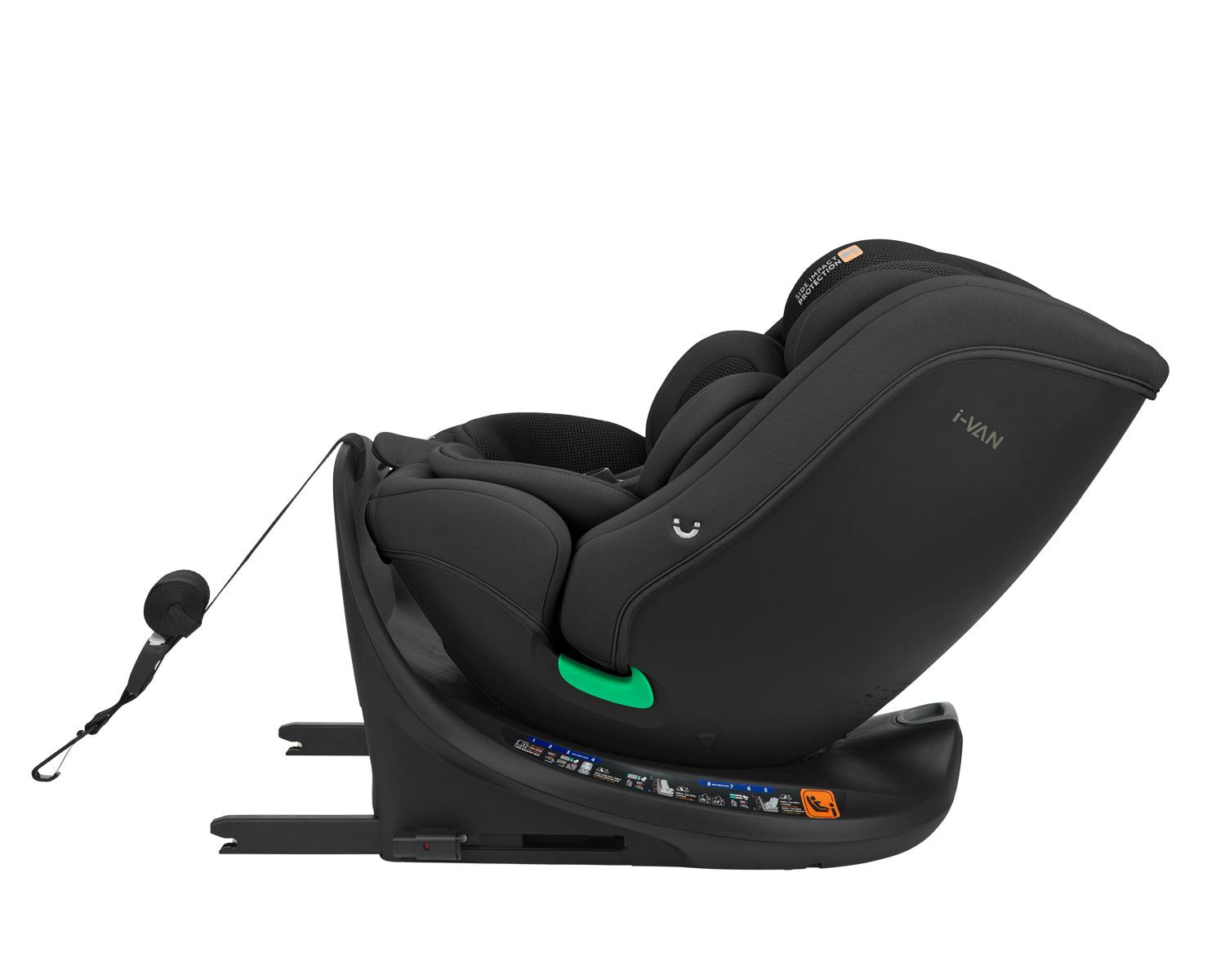 Стол за кола 40-150 см i-Van i-SIZE Black - снимка 9
