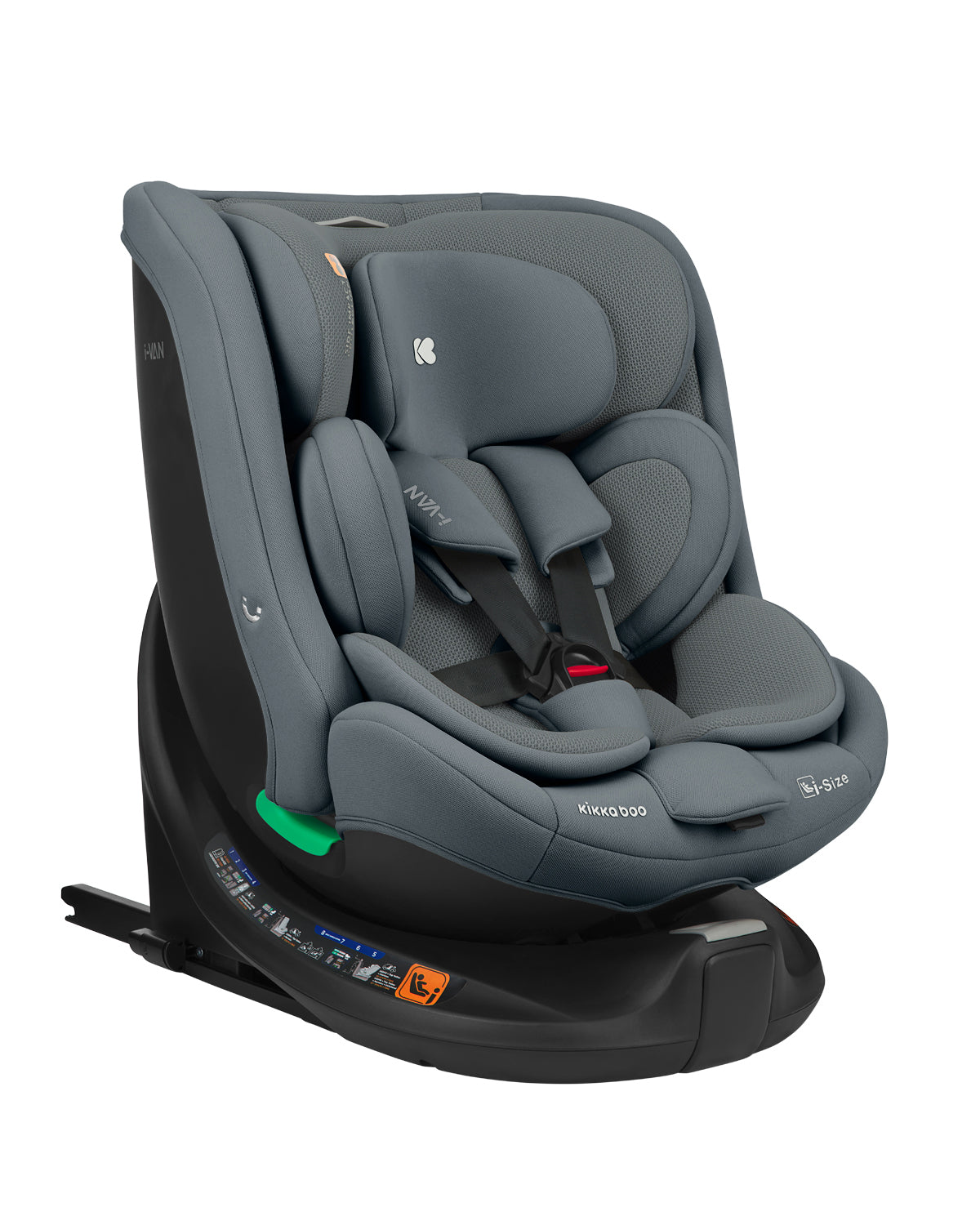 Стол за кола 40-150 см i-Van i-SIZE Dark Grey | Kikkaboo