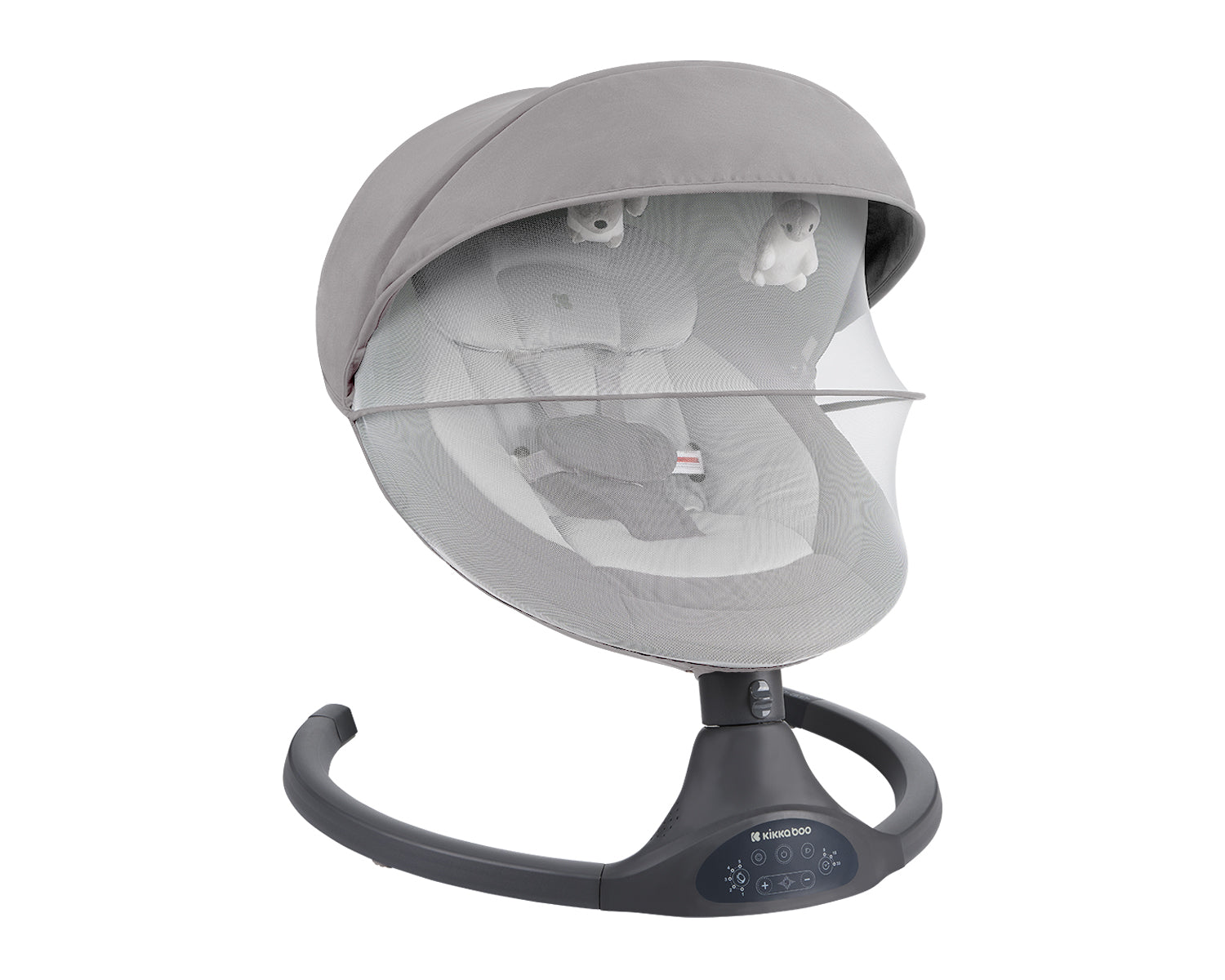 Електрическа люлка Codie Light Grey 2025 | Kikkaboo