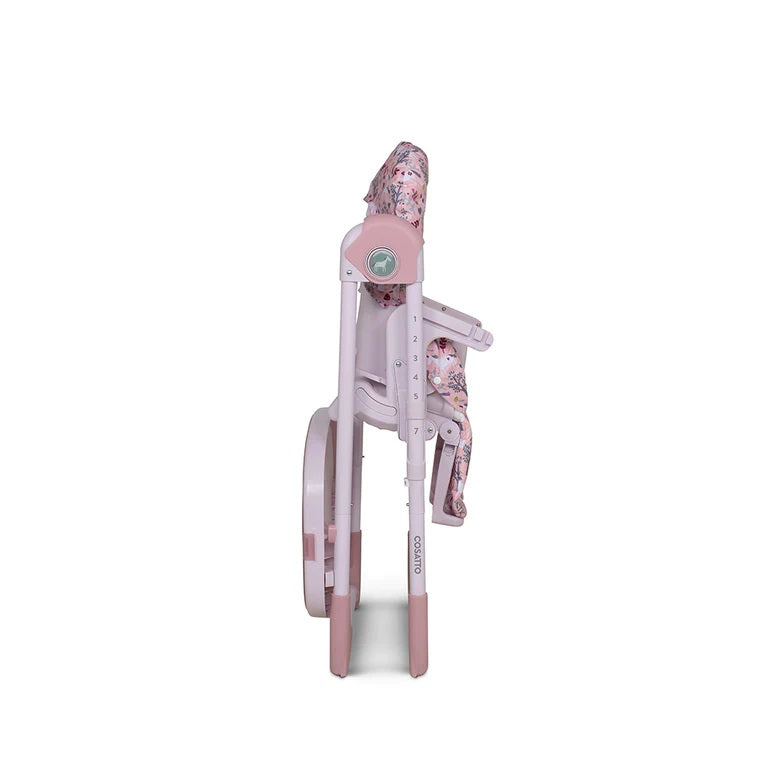 Cosatto CT5357 NOODLE 0+ UNICORN GARDEN столче за хранене - снимка 2