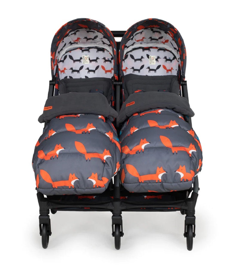 Cosatto CT5359 Woosh Double Charcoal Mr. Fox беб.кол. за близнаци - снимка 6